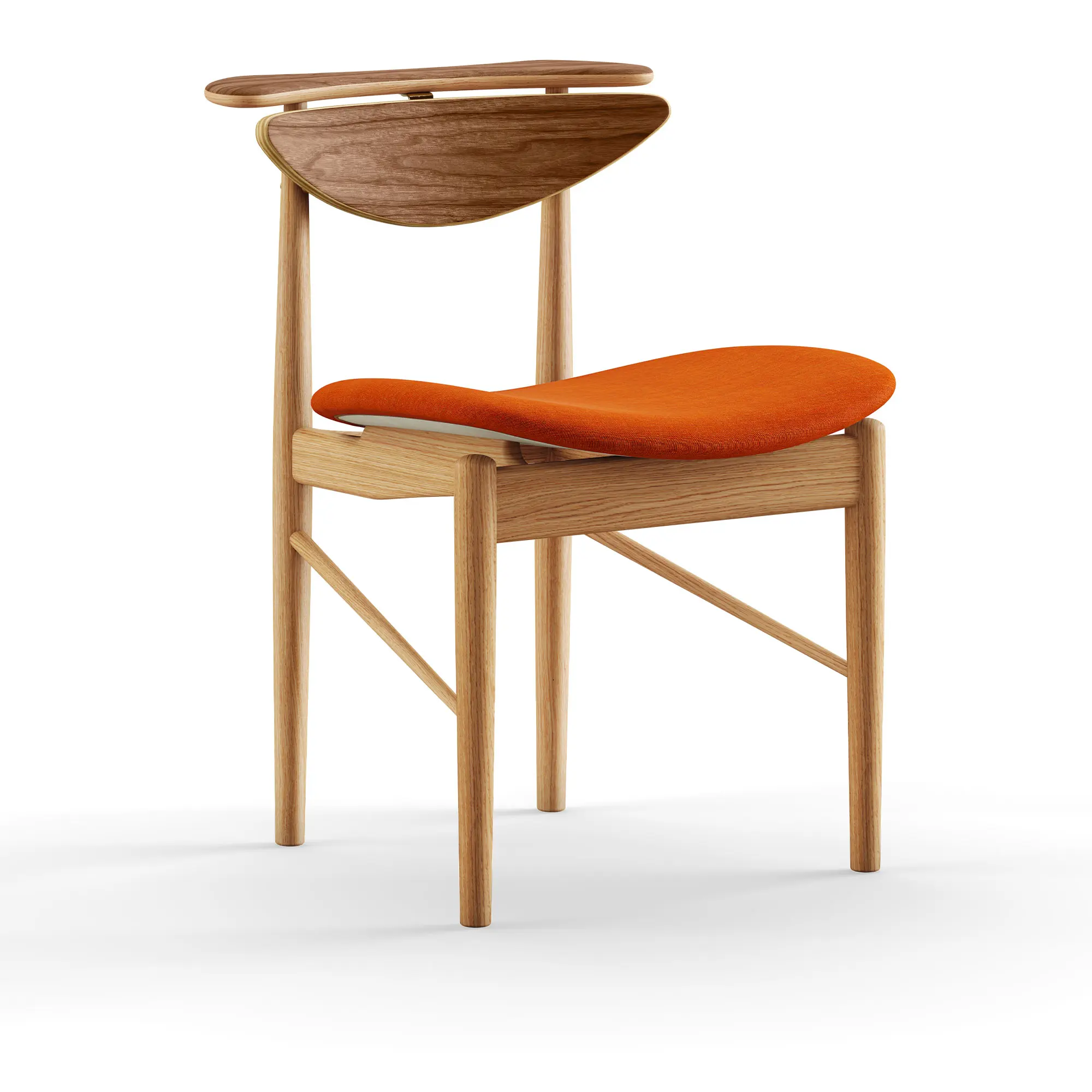 Reading stol Dark oiled Oak/Walnut