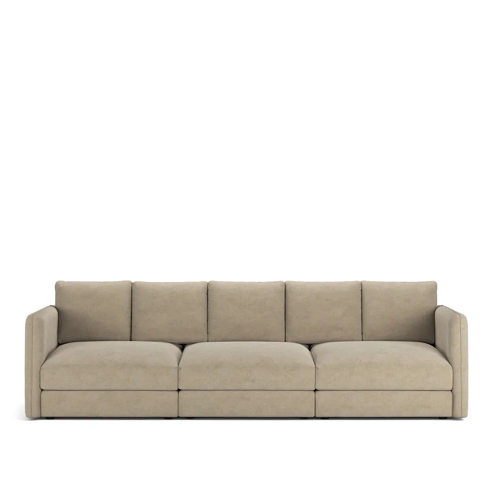 Pavarotti 3-Seater, Removable Cover, Cushion Variant 02, Sienna Tonal 01