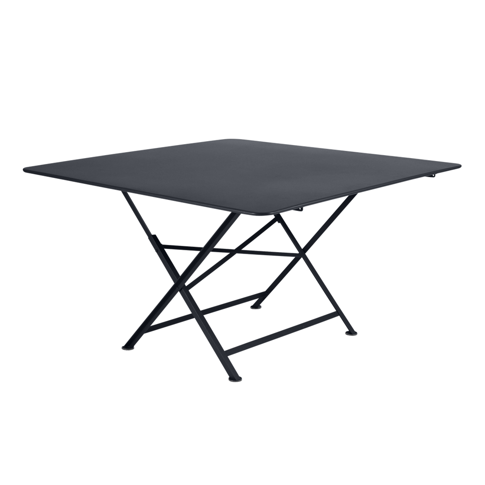 Fermob - Cargo Table 128x128 cm Anthracite 47 - Matbord utomhus - Studio Fermob - Svart - Metall