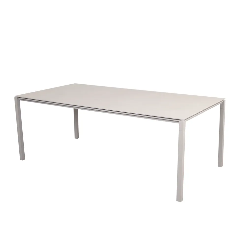 Pure matbord 200x100 cm Sand