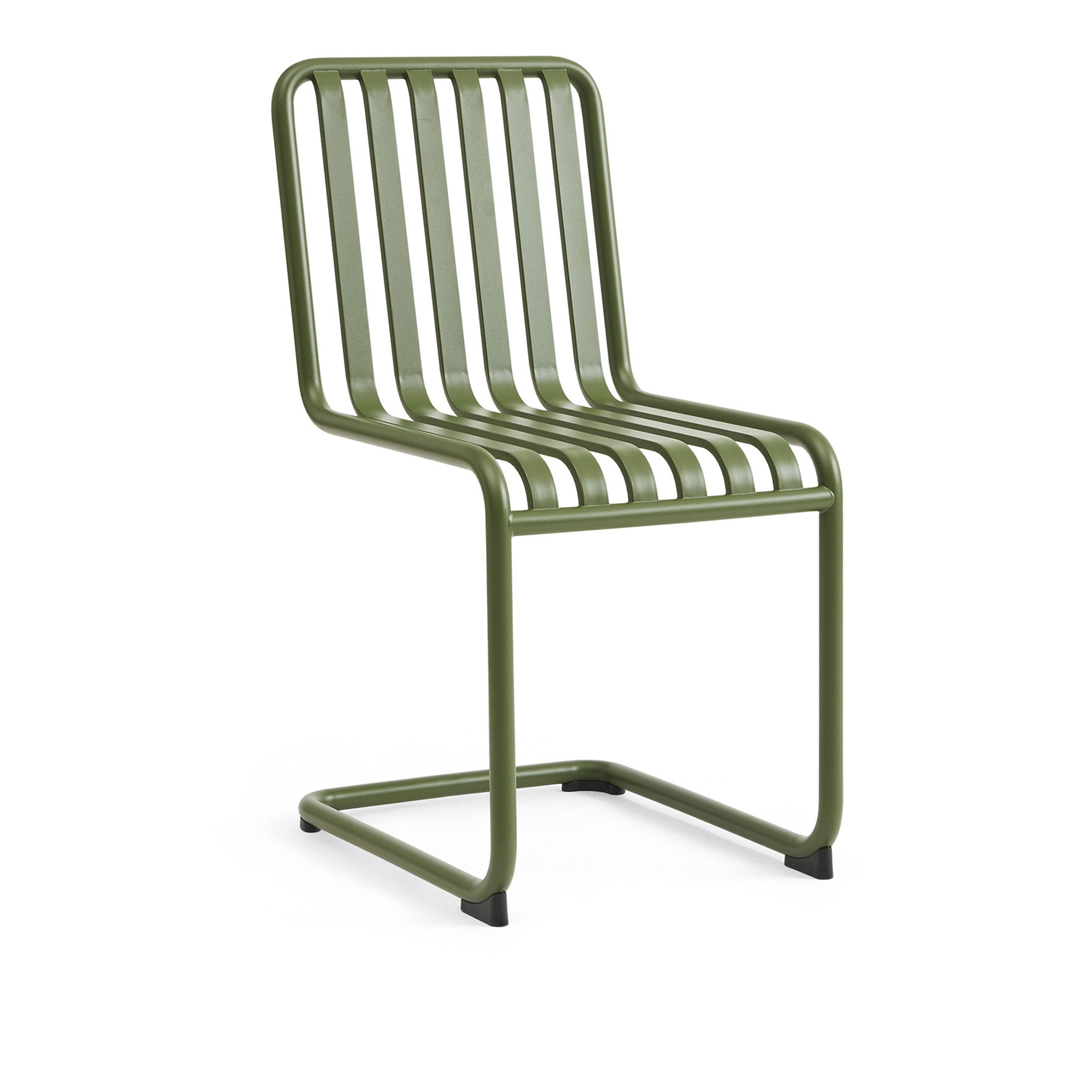 HAY - Palissade Cantilever Chair Olive - Matstolar utomhus - Ronan & Erwan Bouroullec - Metall | Utemöbler - Utestolar - Matstolar Utomhus | Möbelexperten