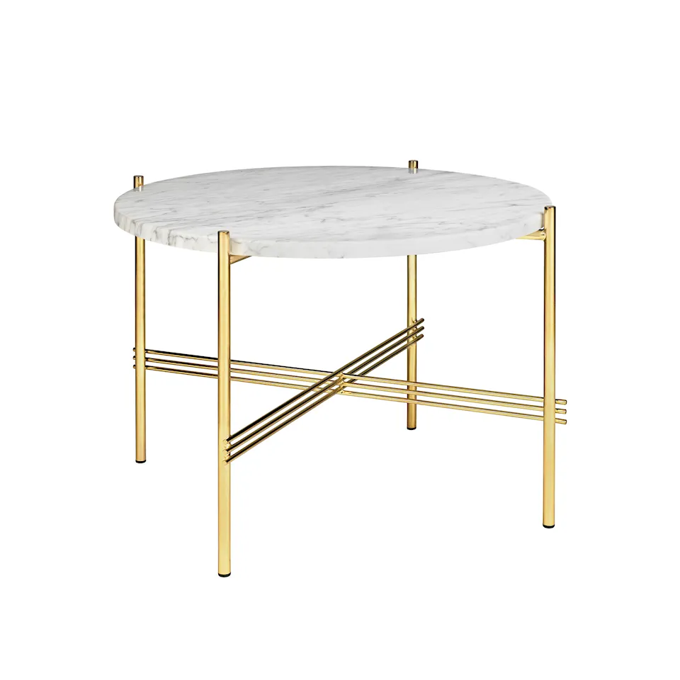 TS soffbord Ø55 cm mässing