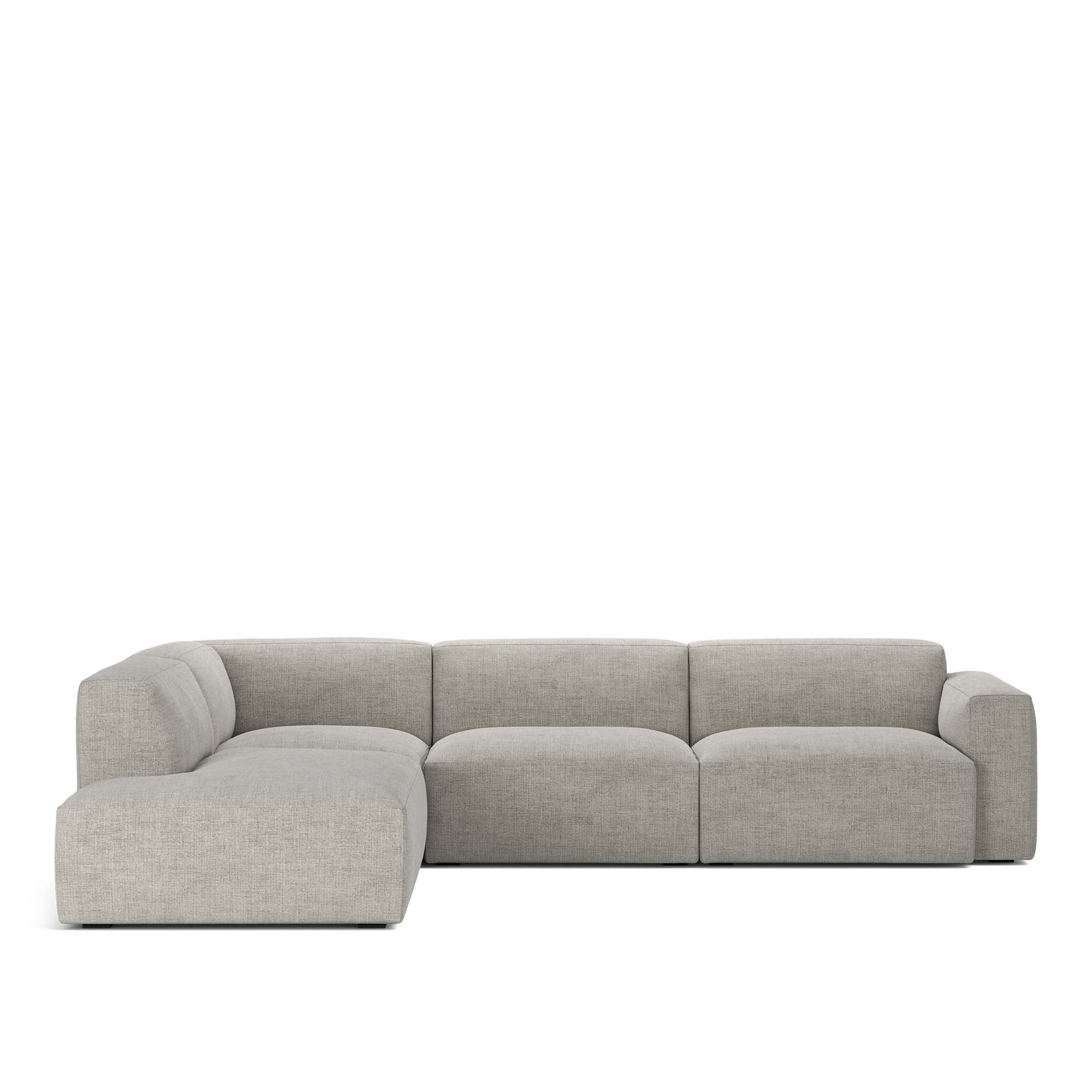 NOGA - Brick 4-Seater Corner Open End Left Sienna 103 Fixed Upholstery - Soffor