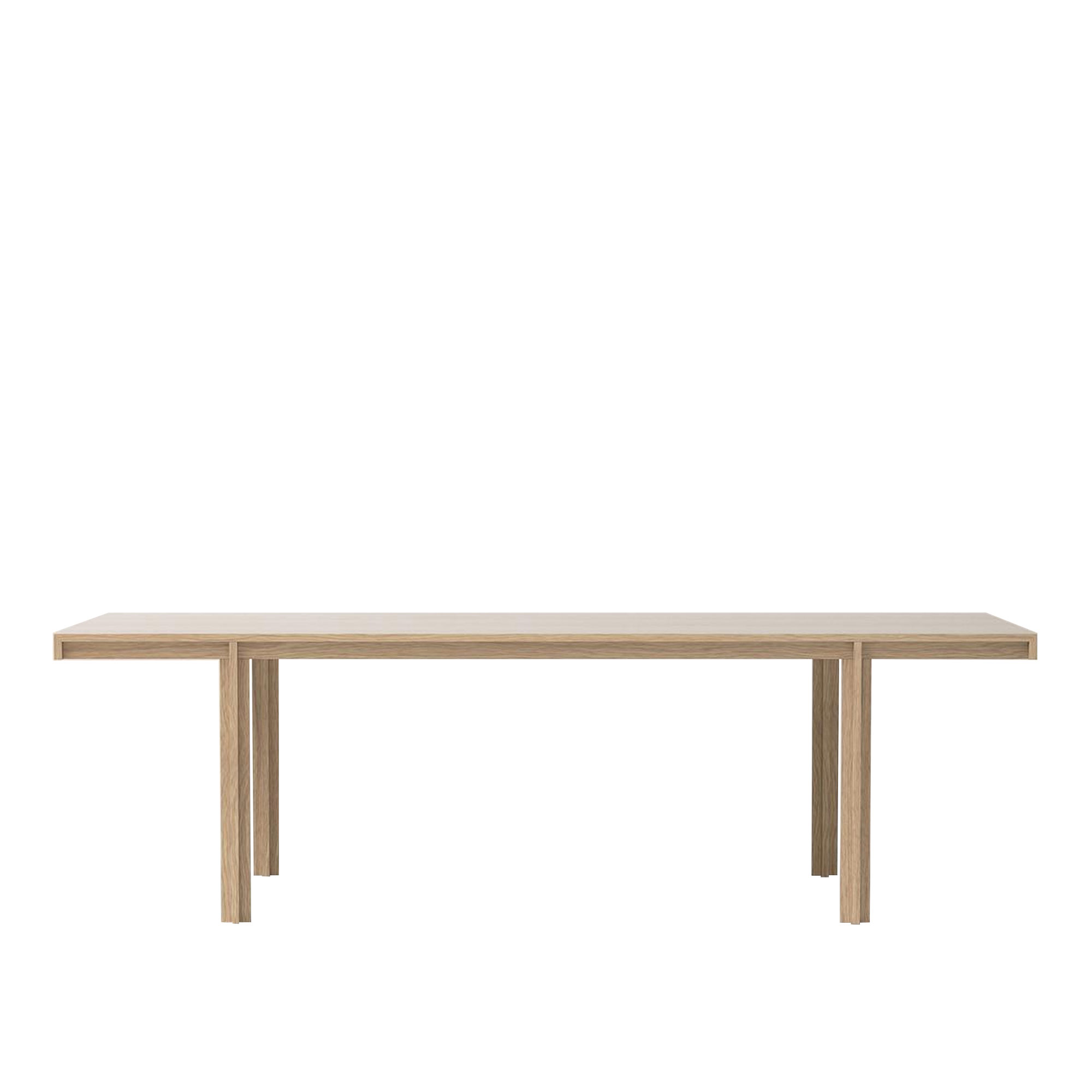Karakter - Principal Dining Table 100 x 240 cm, Natural Oak - Matbord - Bodil Kjær - Träfärgad - Trä