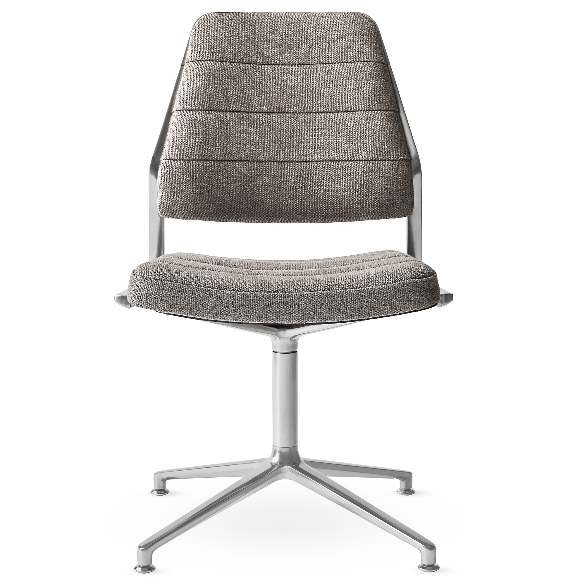 Vipp - Vipp454 Swivel chair, polished, gliders, Tenzo - Kontorsstolar