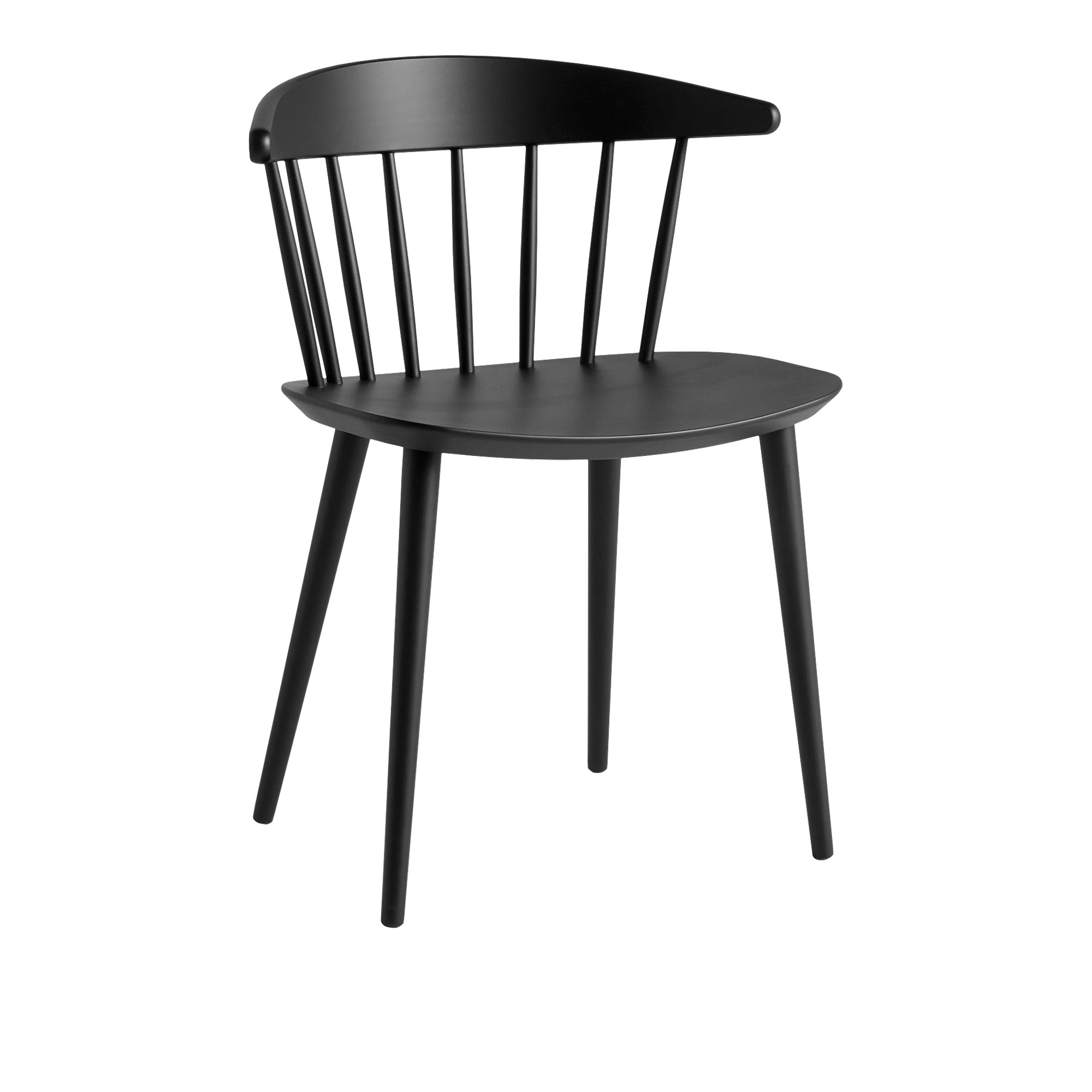 HAY - J104 Chair, Black - Spisestoler - Jørgen Bækmark - Svart - Tre