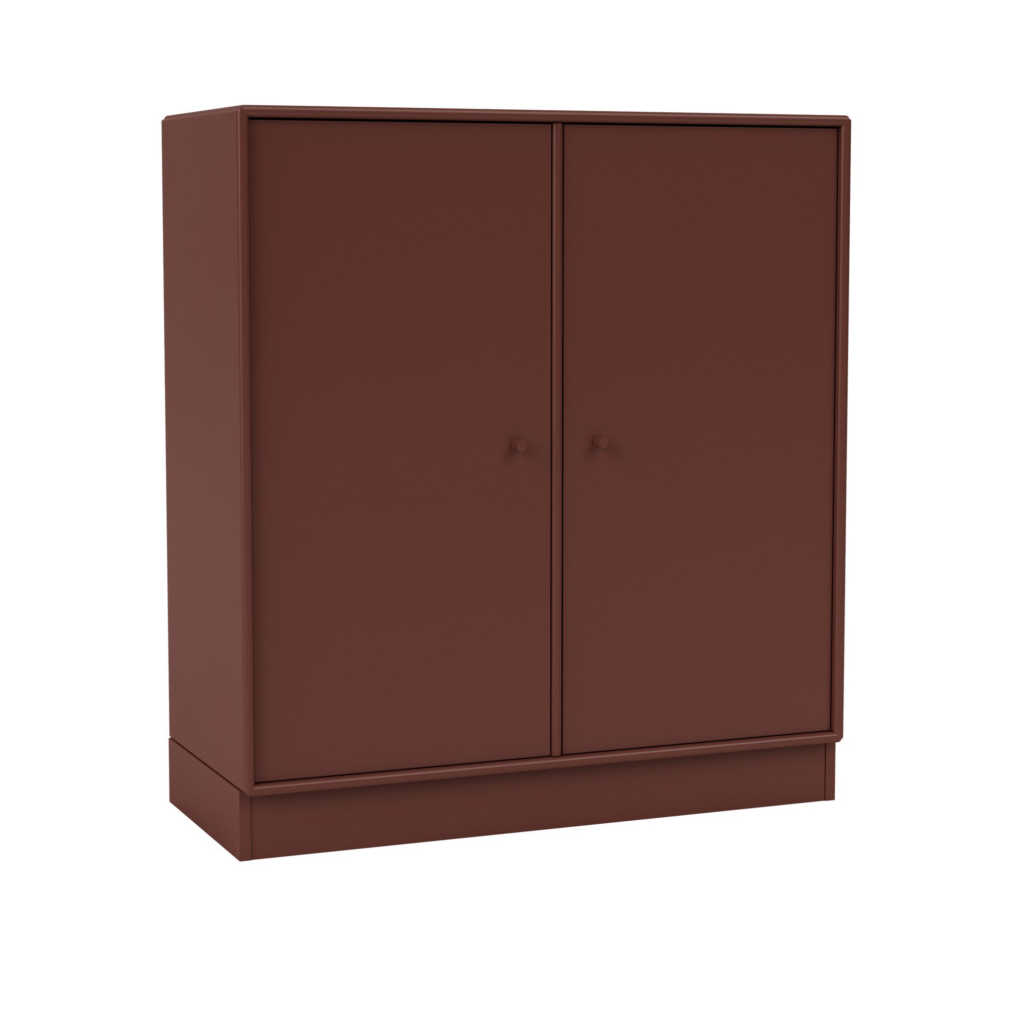 montana - cover cabinet 155-masala 07 plinth 7 cm - skåp och vitrinskåp - peter j. lassen - brun - trä