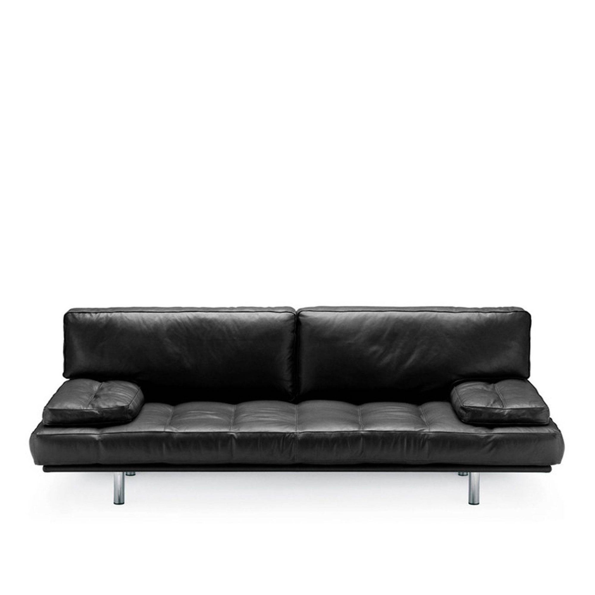 Zanotta - Milano 4-sits, Tyg: Kat. 20 - 24804 - Soffor - De Pas, D'Urbino & Lomazzi - Grå