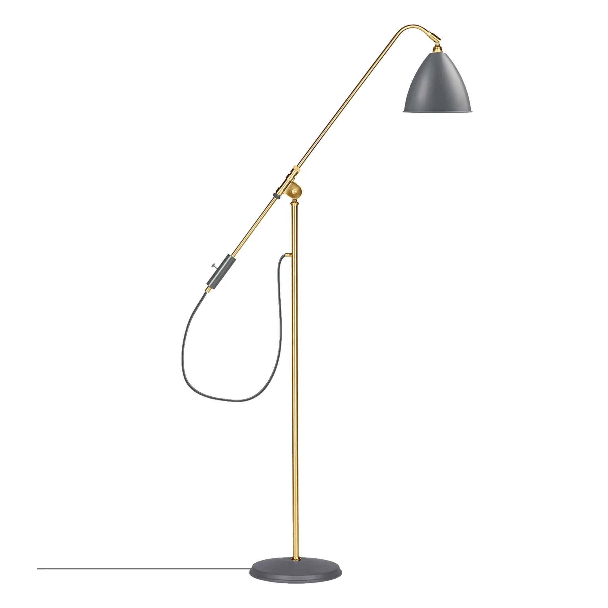 Bestlite BL4 golvlampa mässing