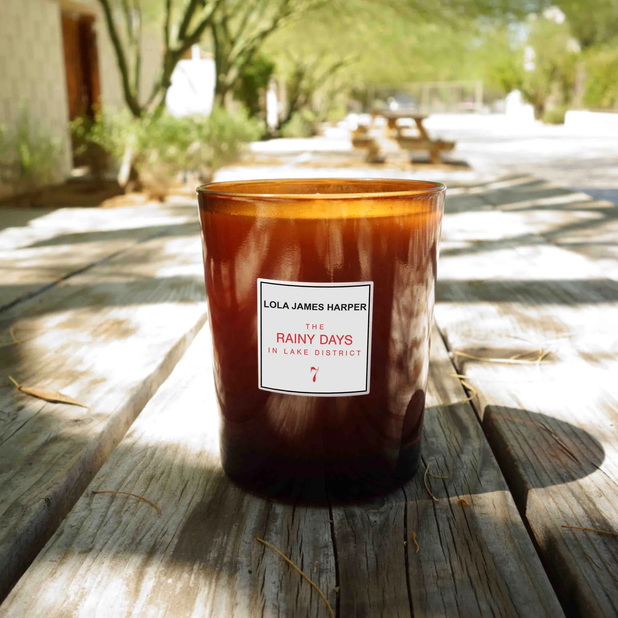 The Rainy Days in Lake District Candle