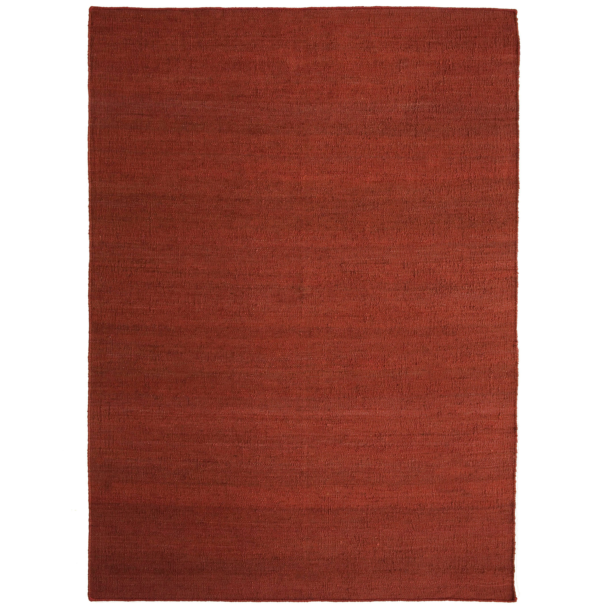 nanimarquina - vegetal jute rug garnet 250 x 350 cm - jute- och sisalmattor - nani marquina & ariadna miquel - röd