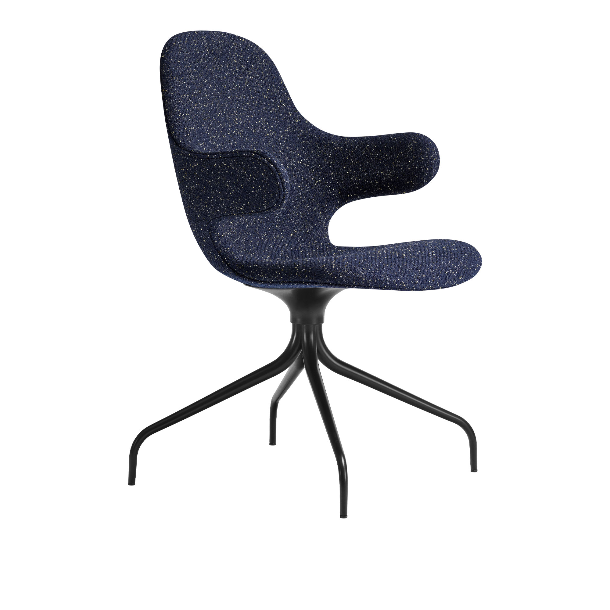 &Tradition - Catch JH2 - Black - Fabric cat.2 - Divina Melange 3 120 - Matstolar - Jaime Hayón