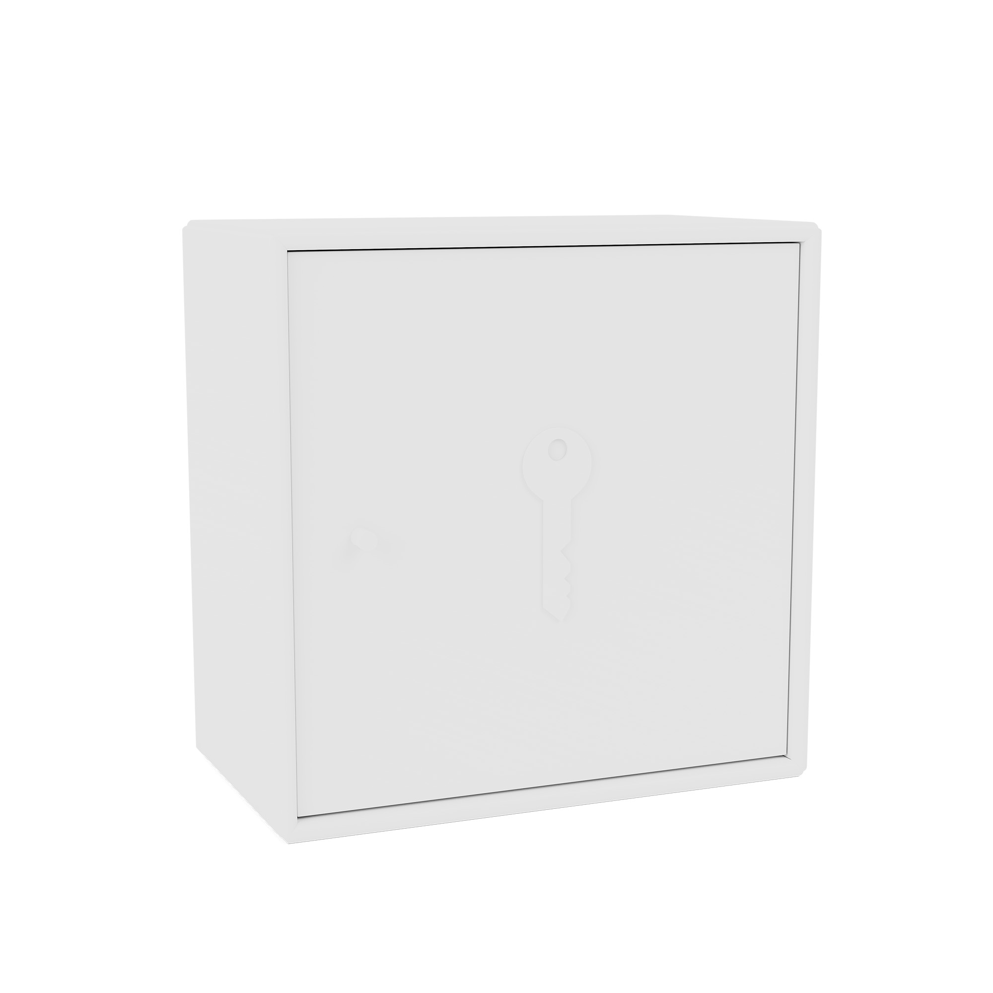 montana - unlock key cabinet 101-newwhite 04 suspension rails - skåp och vitrinskåp - peter j. lassen - vit - trä