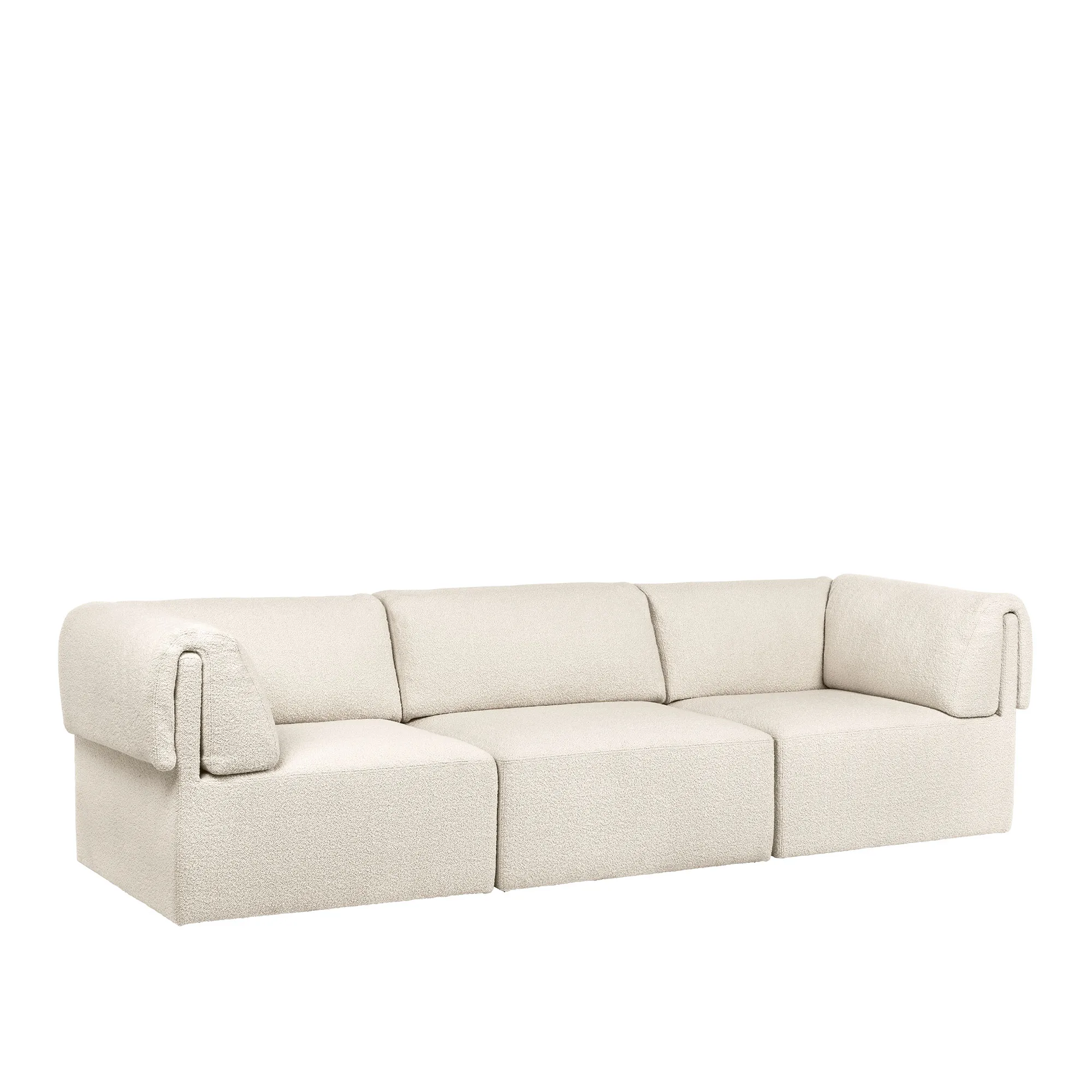 Wonder 3-seters sofa armlener