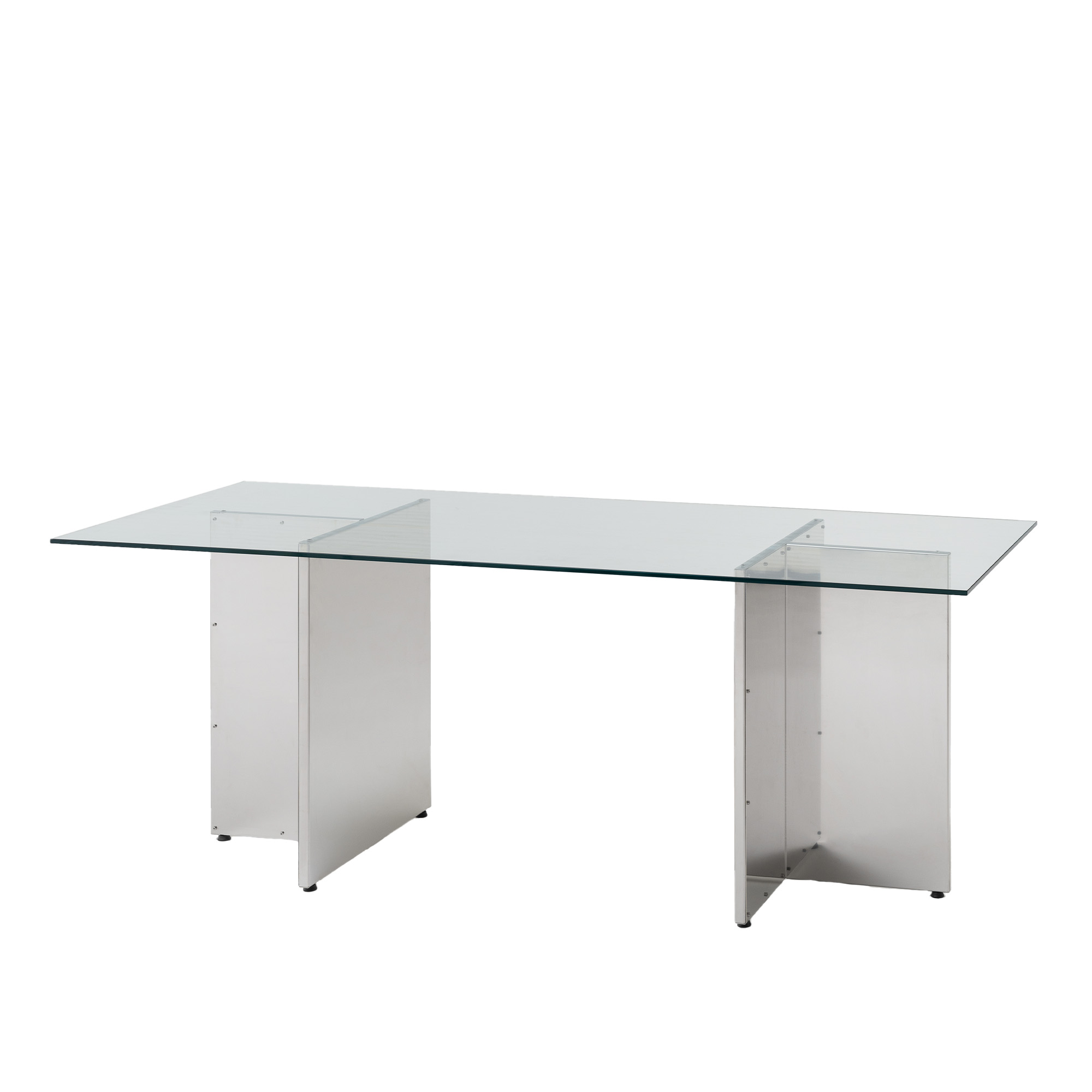 NM3 - NM20 Table - Sofabord - Sølv - Glass/Metall
