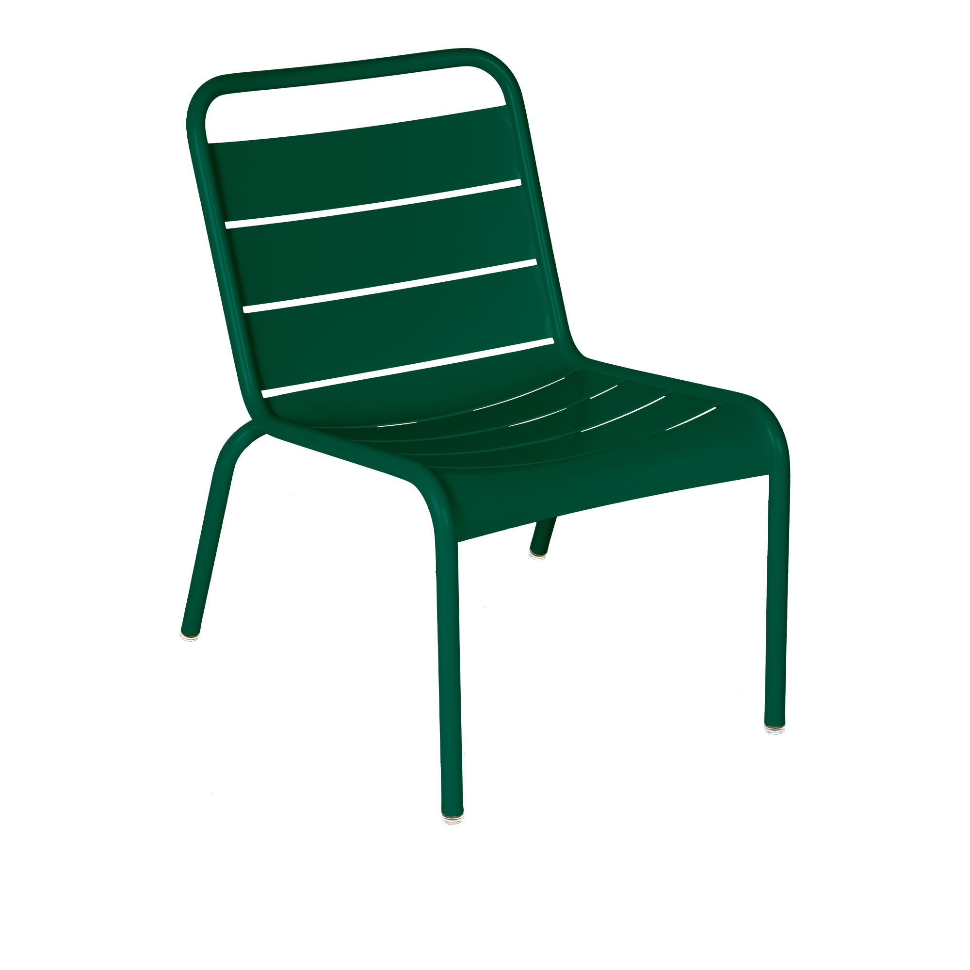 Fermob - Luxembourg Lounge Chair Cedar Green - Fåtöljer utomhus - Frédéric Sofia - Grön - Metall | Utemöbler - Loungemöbler - Fåtöljer Utomhus | Möbelexperten