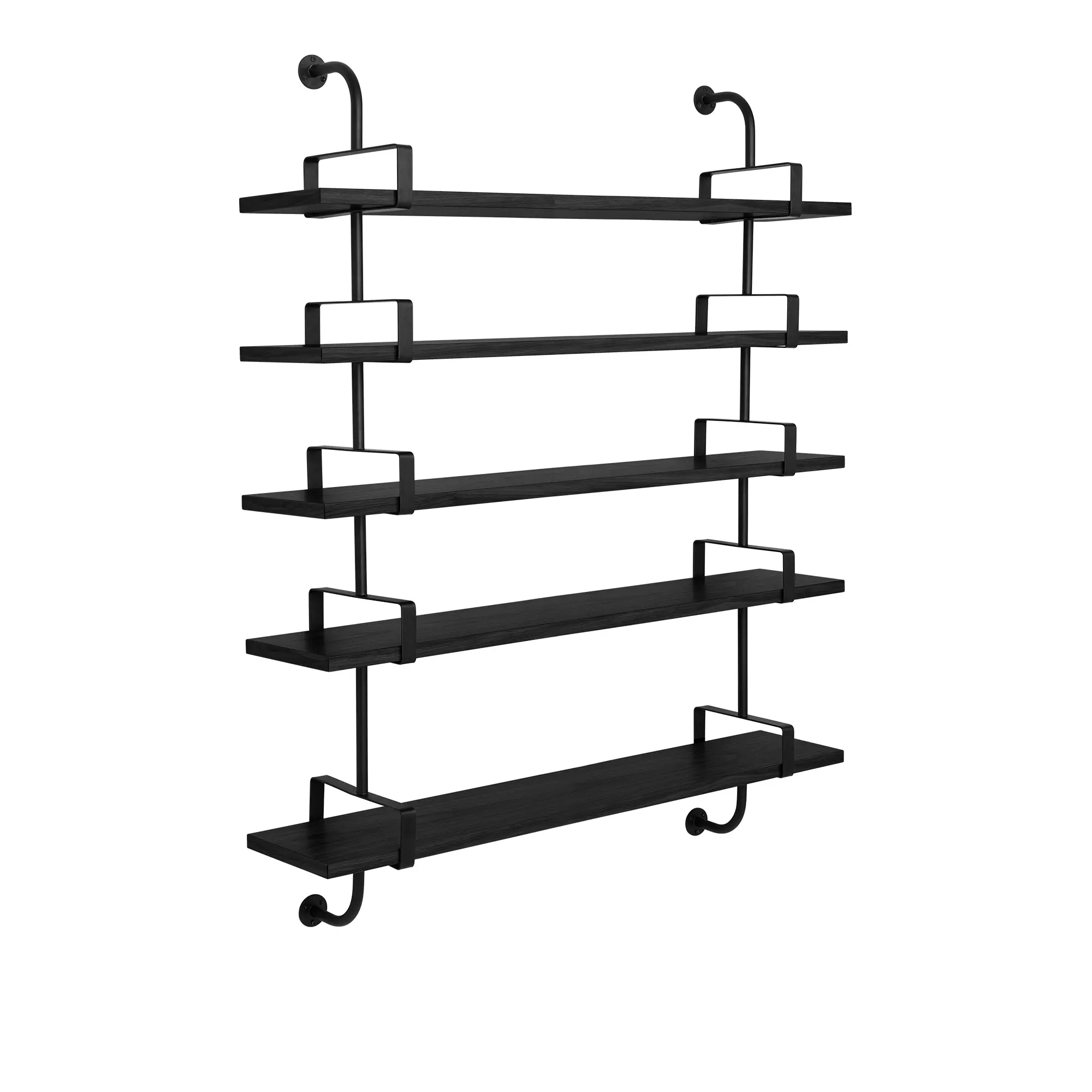 Démon vägghylla 5 hyllplan 155 cm
