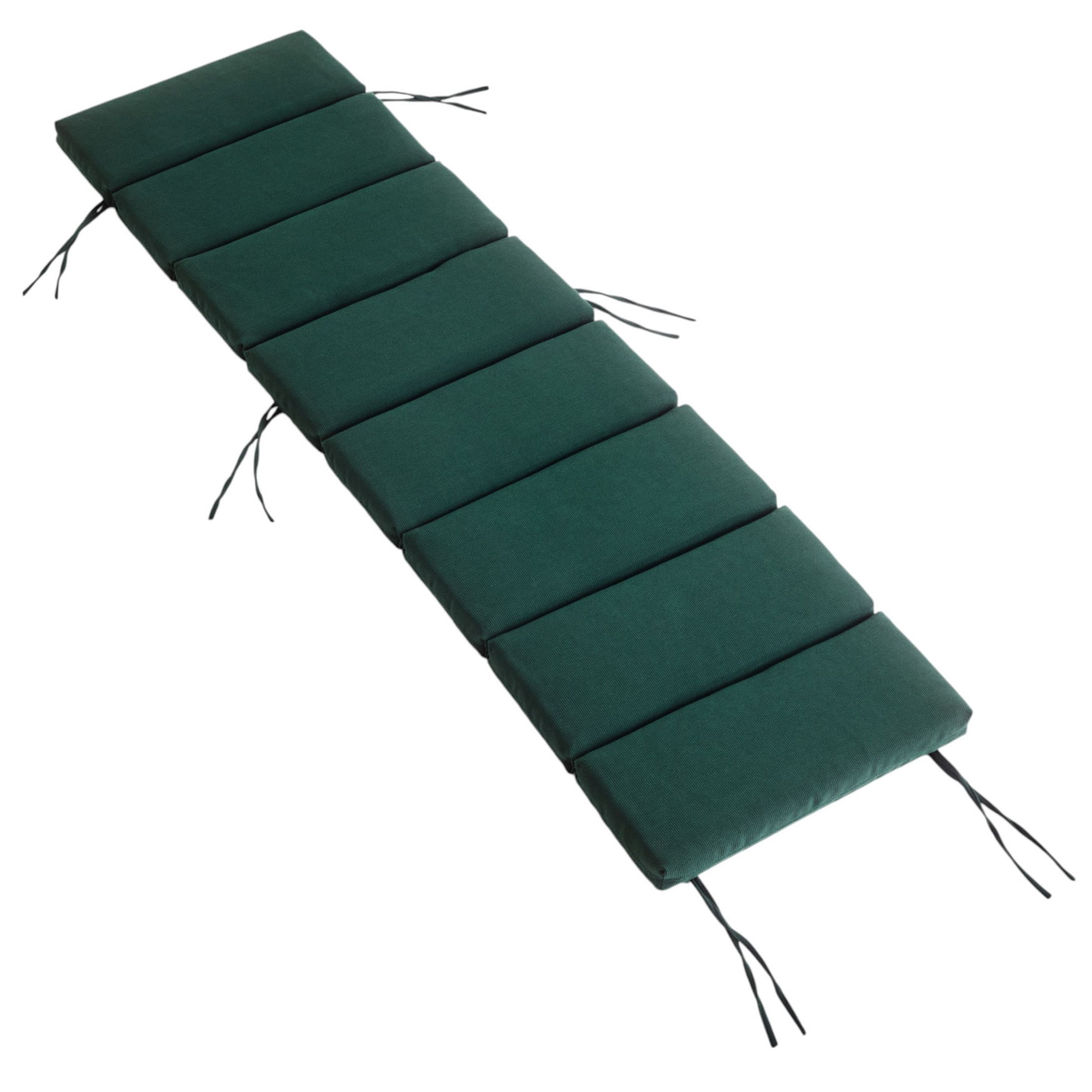 A Huseby - Midsummer cushion set for sun-bed - Dynor och kuddar - Grön - Skum | Utemöbler - Utomhus Textilier - Dynor Och Kuddar | Möbelexperten