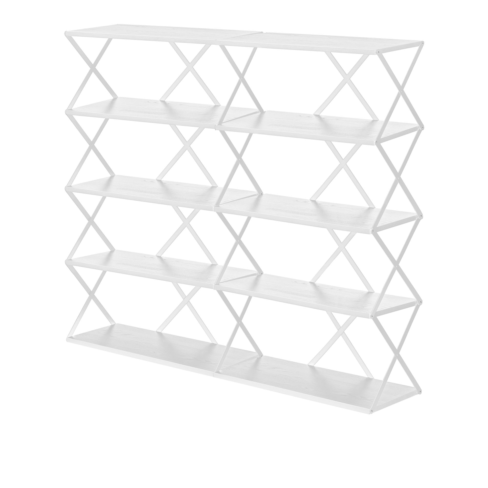 HEM - Lift Shelf 10 - White - Hyllsystem - Staffan Holm - Vit - Metall/Trä