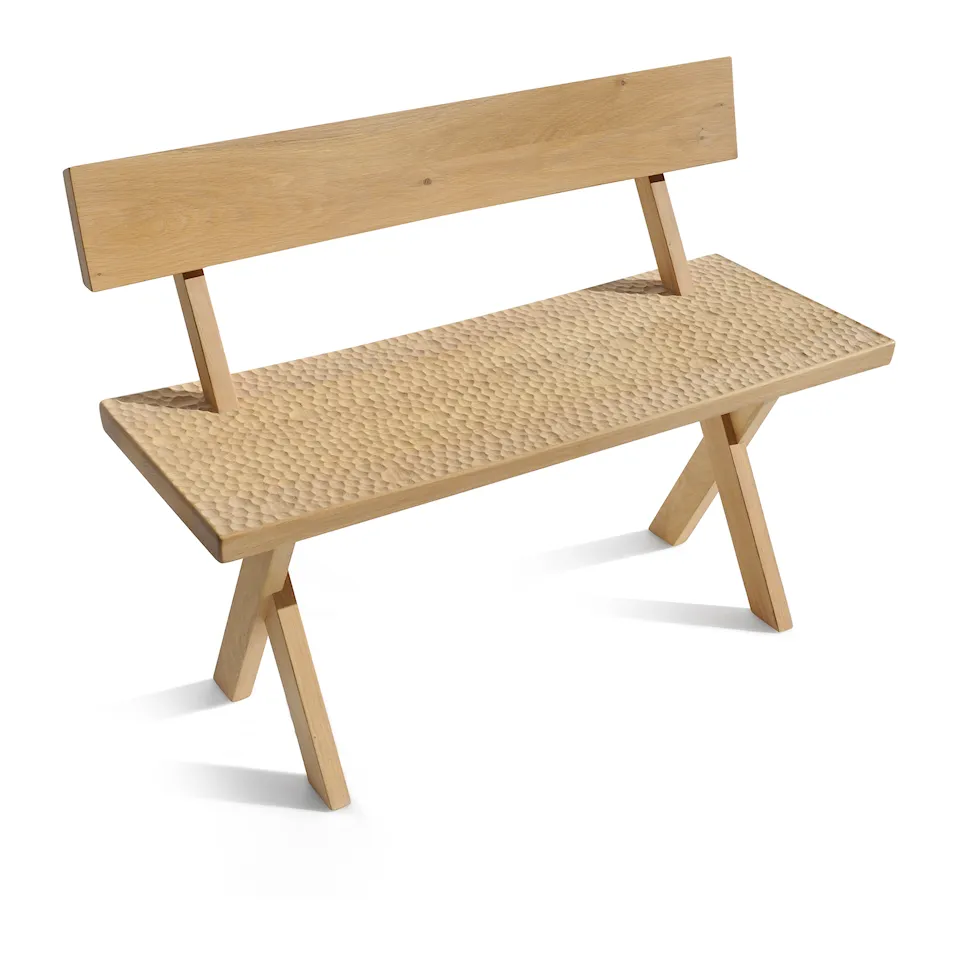 Touch Bench with backrest