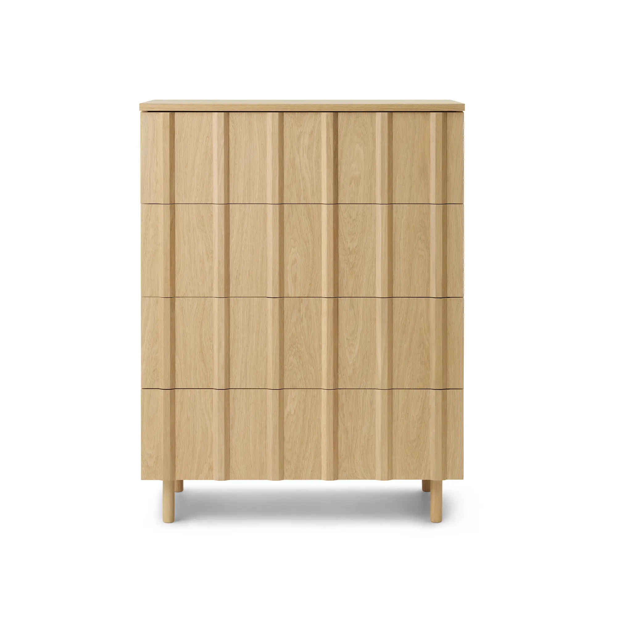 Rib Dresser 4 Drawers