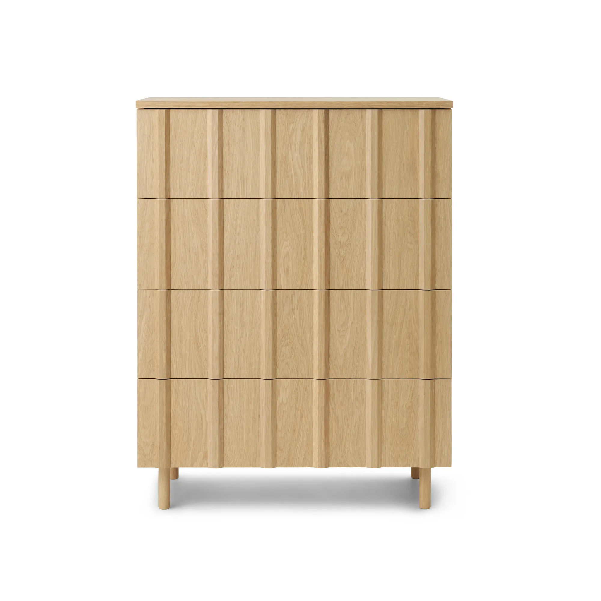 Rib Dresser 4 Drawers