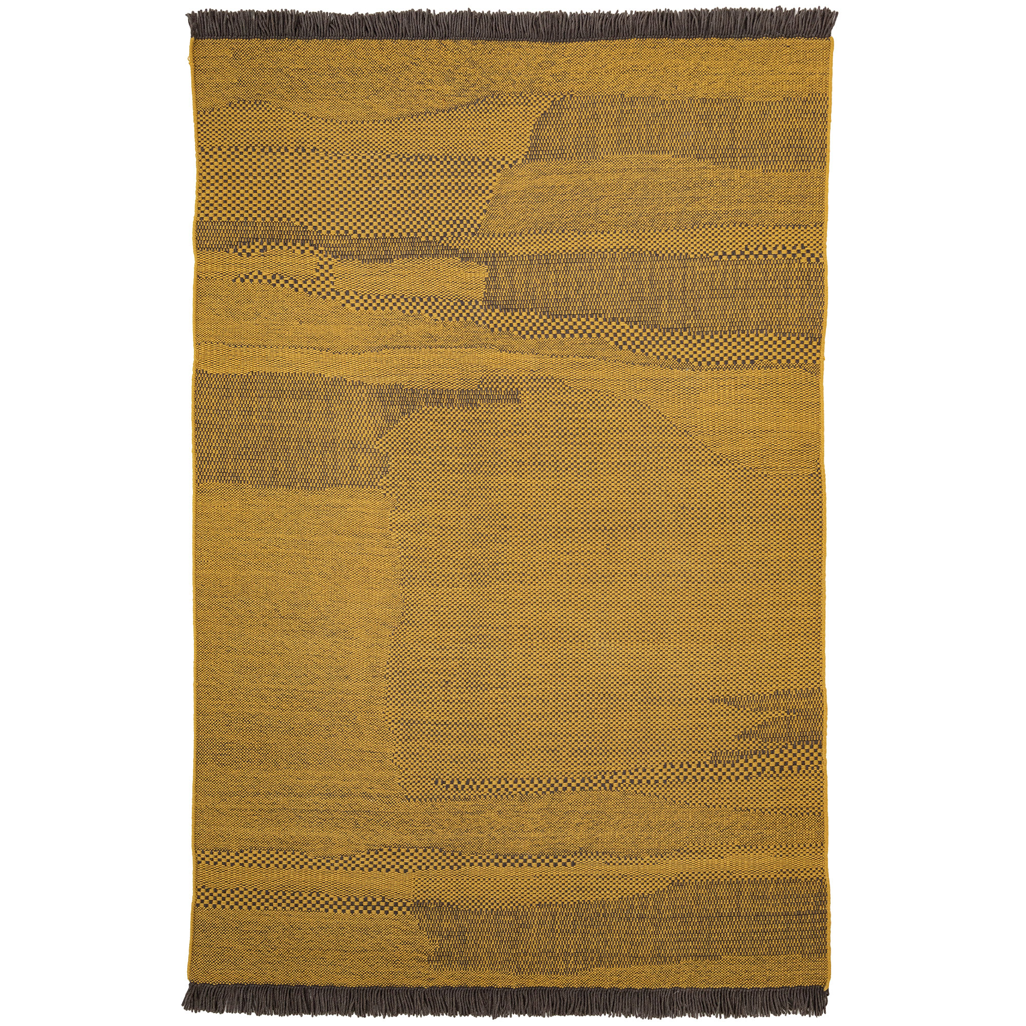 nanimarquina - wabisabi wool rug mustard 300 x 400 cm - ullmattor - nani marquina - gul