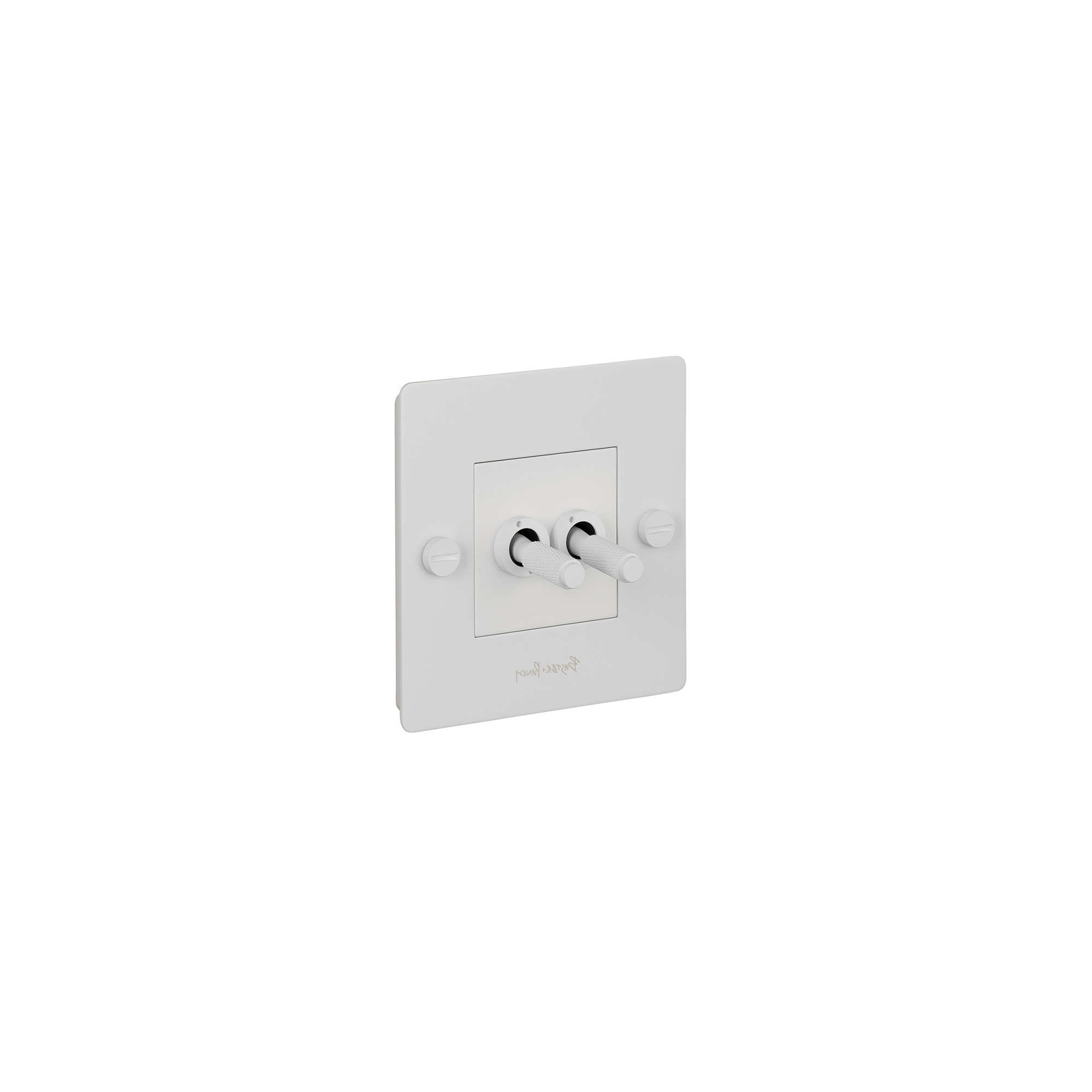 Buster + Punch - EU 1G Double Toggle Switch - White - Övriga tillbehör - Vit