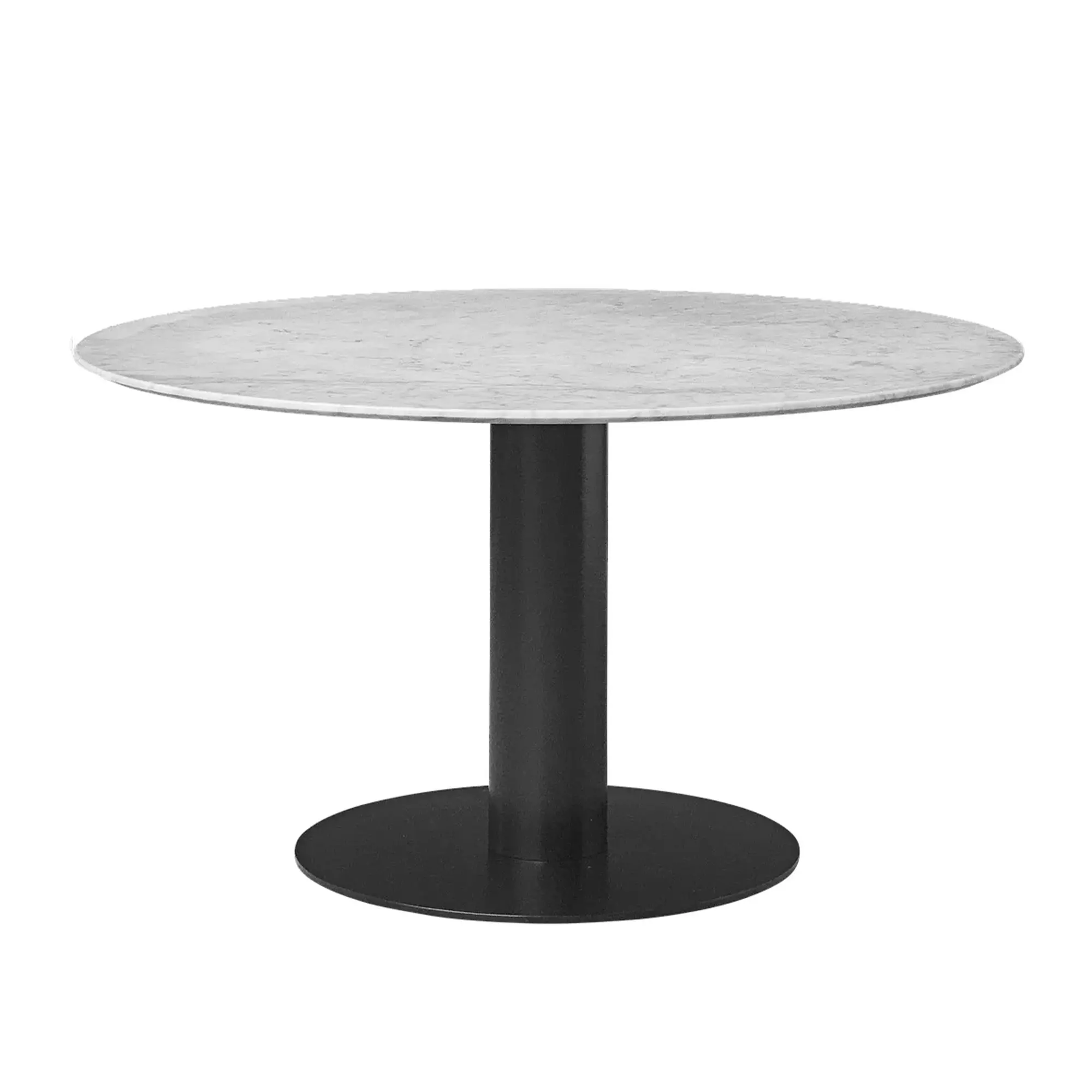 GUBI 2.0 matbord Ø130 cm svart