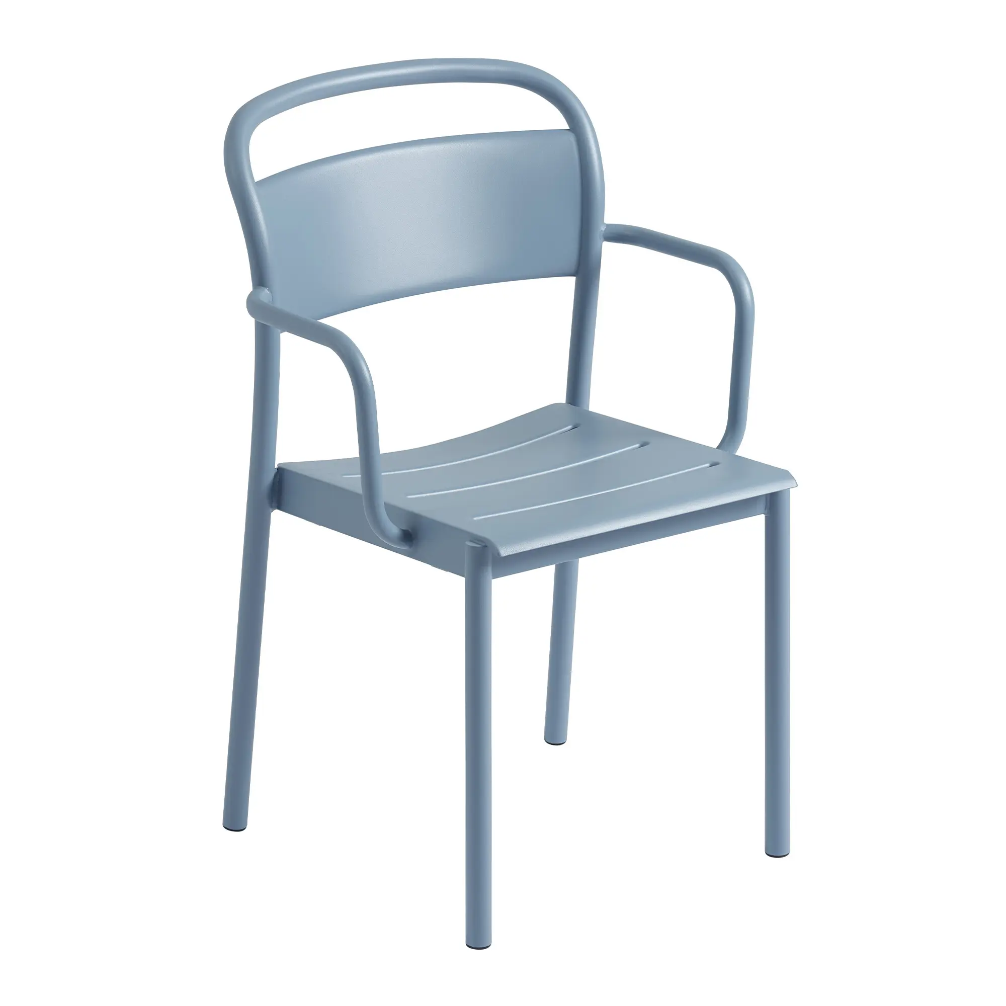 Linear Steel Armchair