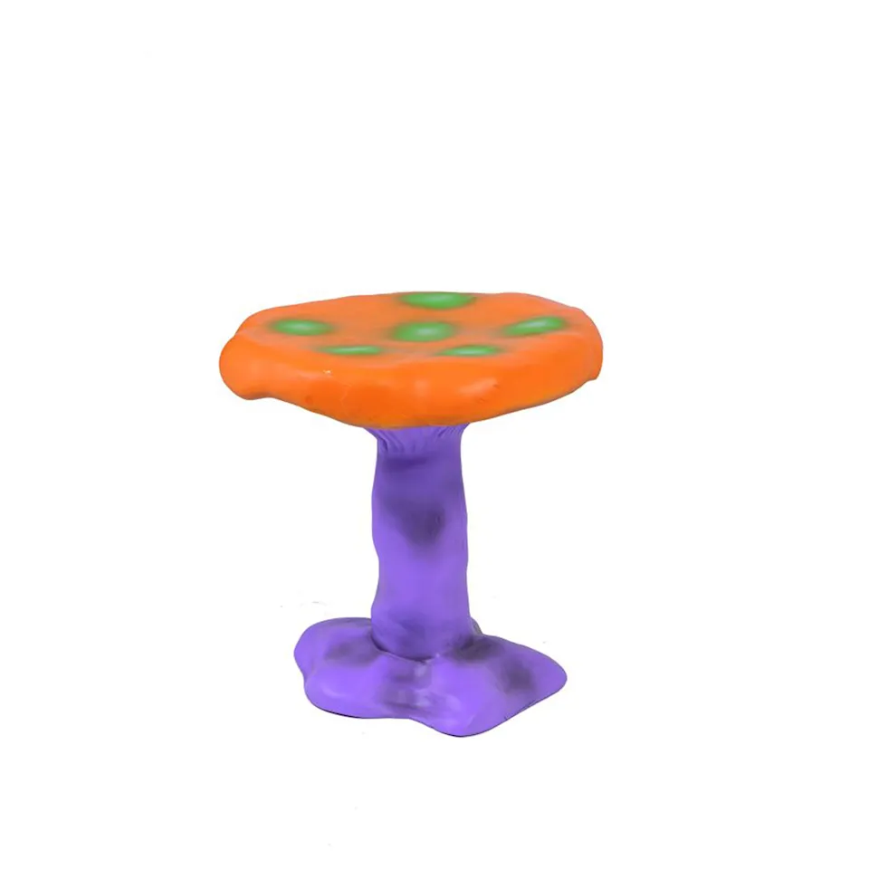 Fiberglass Stool Amanita