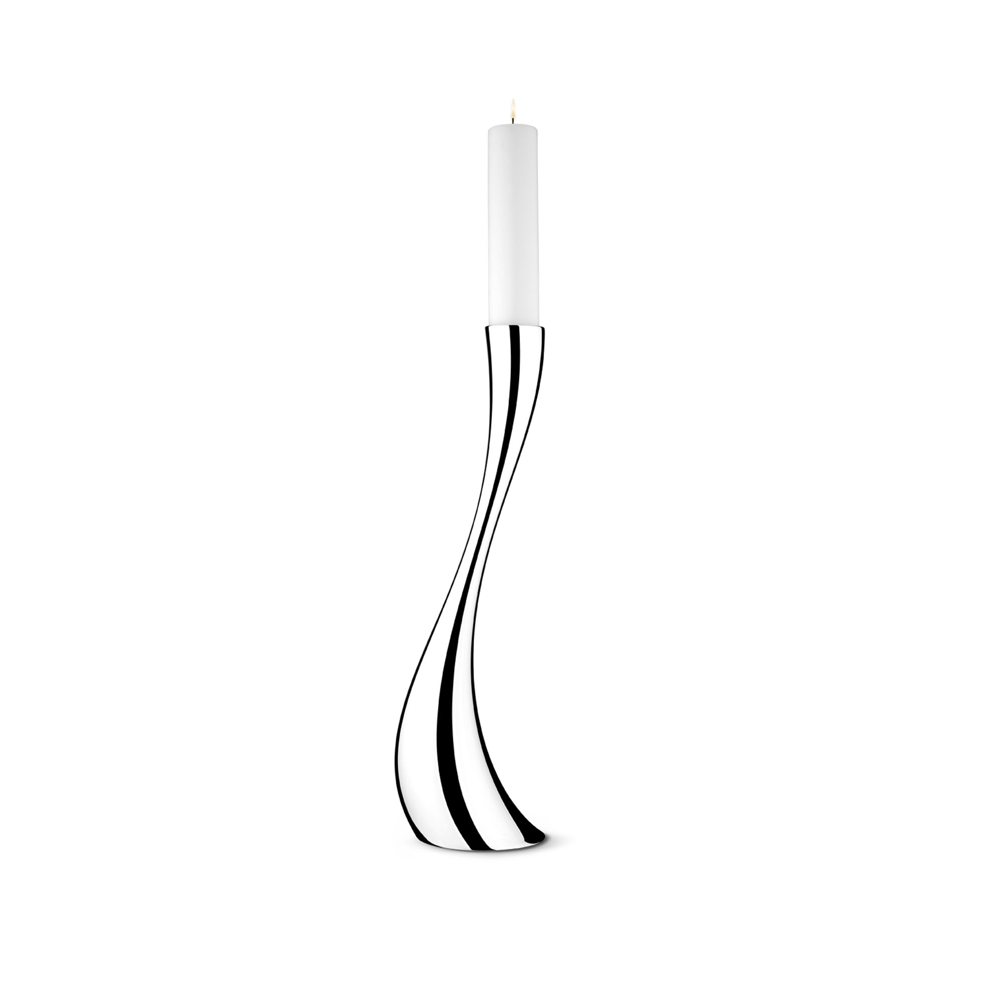 Georg Jensen - Cobra golvljusstake stor 60 cm - Ljusstakar - Constantin Wortmann - Silver