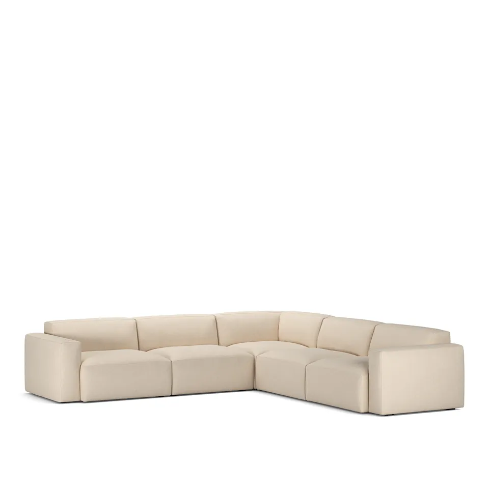 Brick 5-Seater Corner Shadow Nature Removable Upholstery