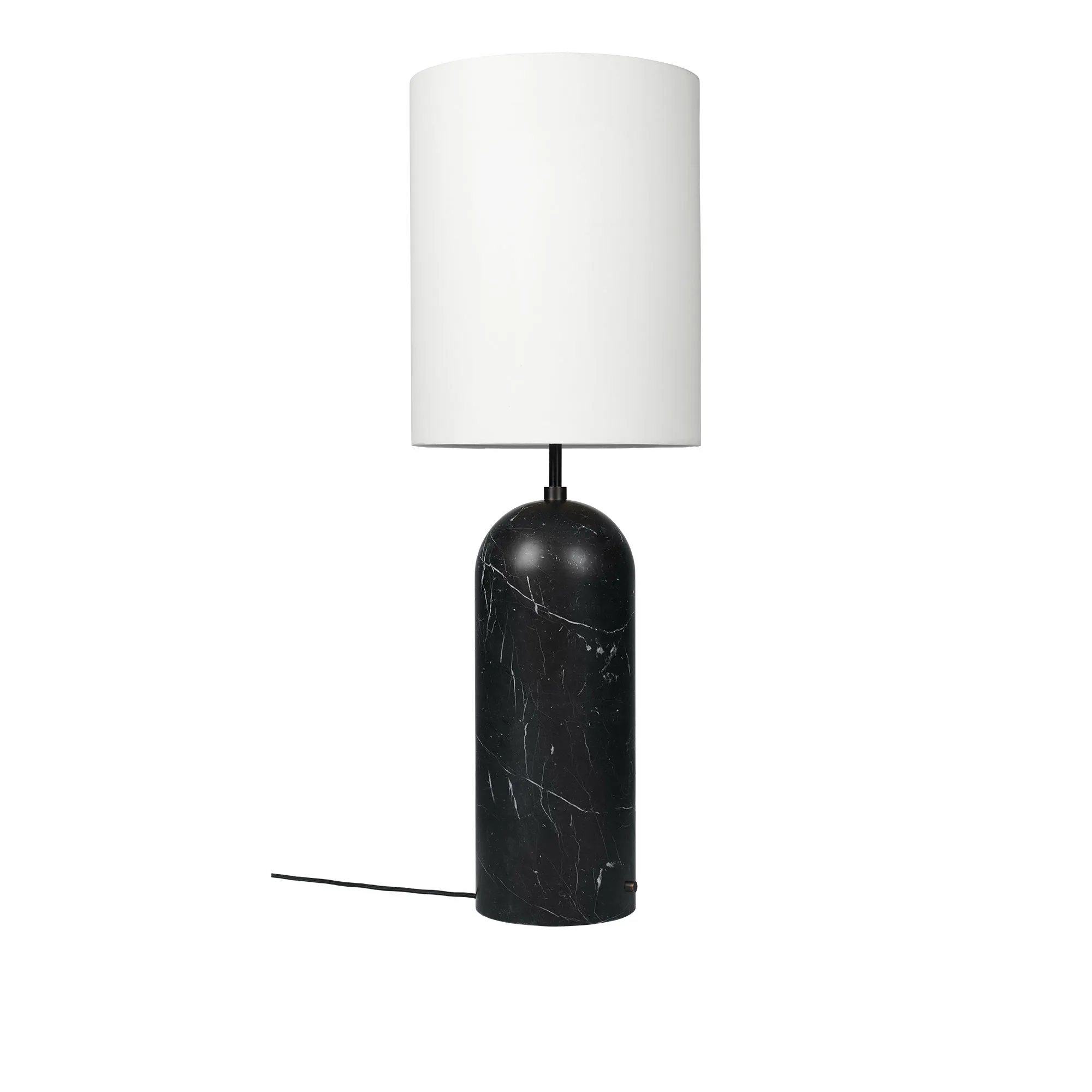 Gravity golvlampa XL High svart marmor