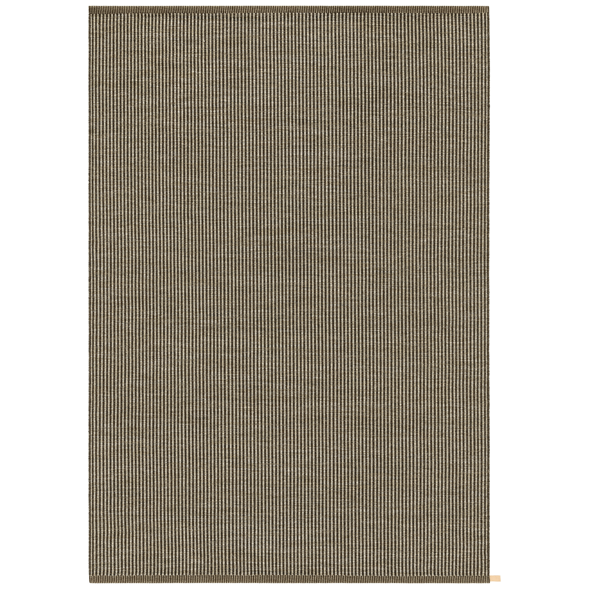 kasthall - stripe icon bark brown 782 / 160x240 cm - ullmattor - gunilla lagerhem ullberg