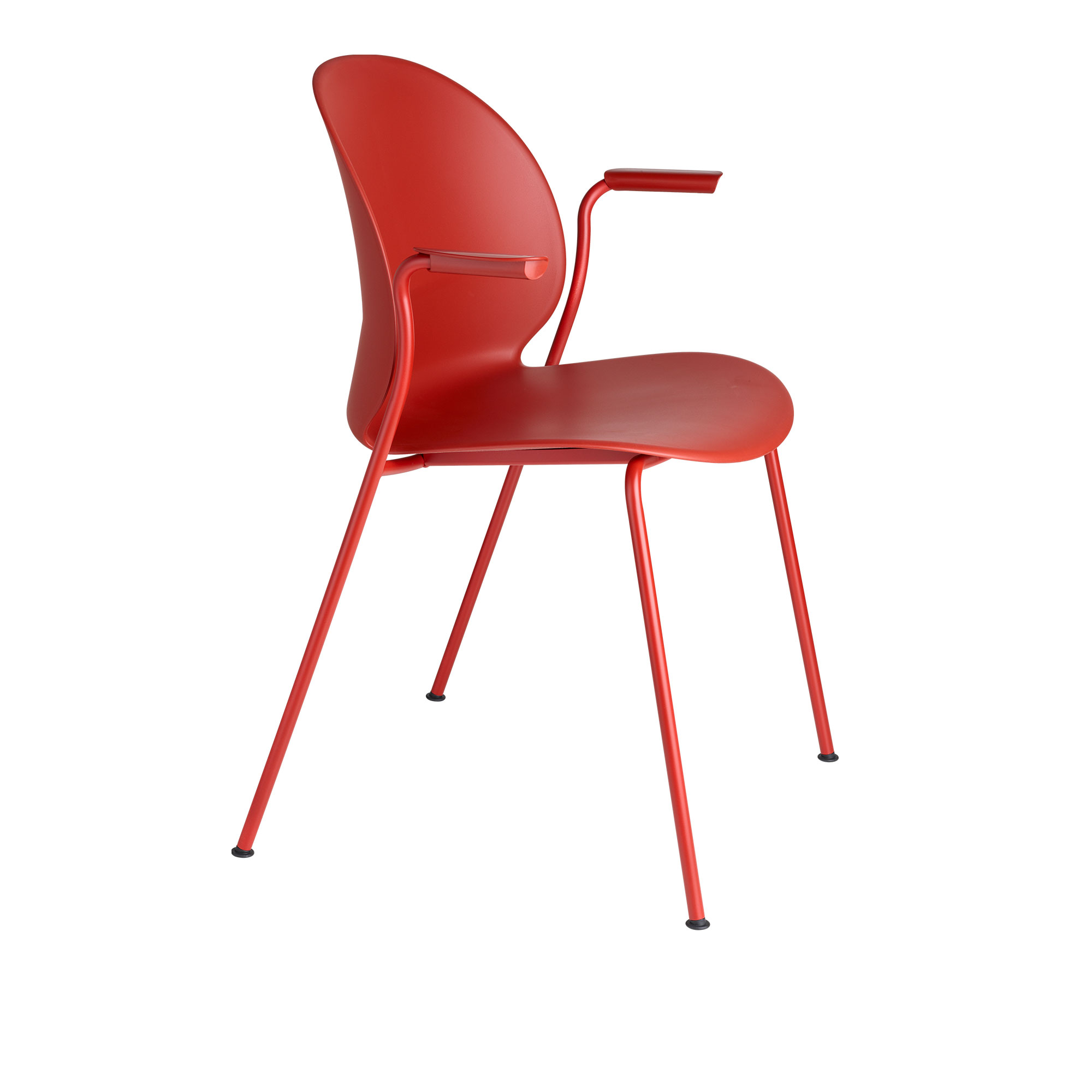 Fritz Hansen - N02-11 Recycle Dark Red - Matstolar - Nendo - Röd - Plast