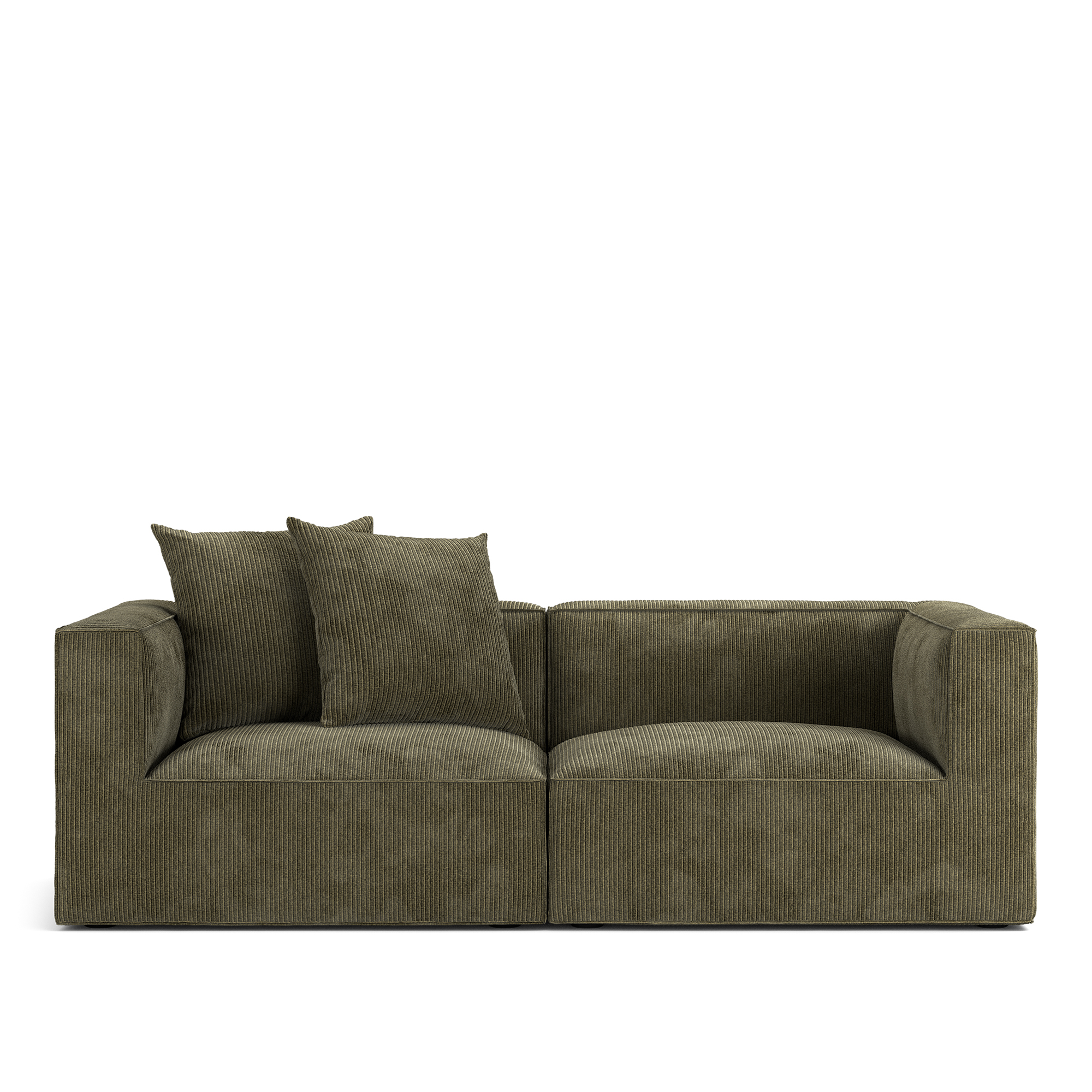 L&auml;nna M&ouml;bler - Famn 2-Seater Racer Jungle 2017 - Soffor - Gr&ouml;n - MDF/Tr&auml;/Textilmaterial/Skum