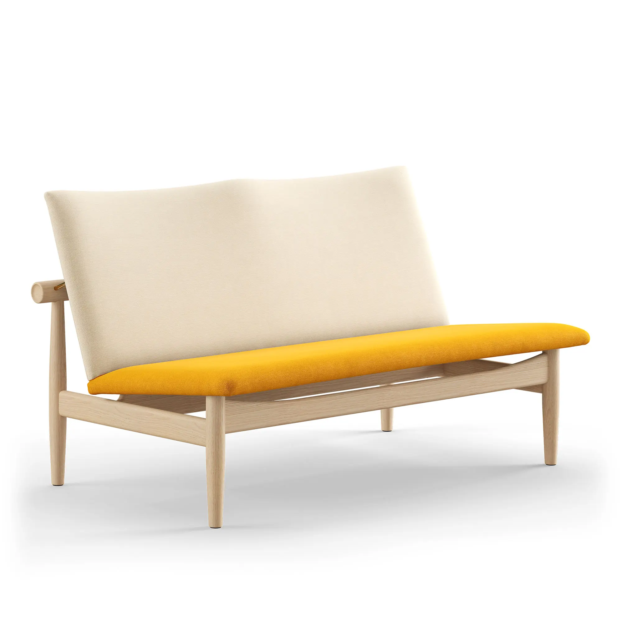 Japan soffa 2 sits Clear oiled oak