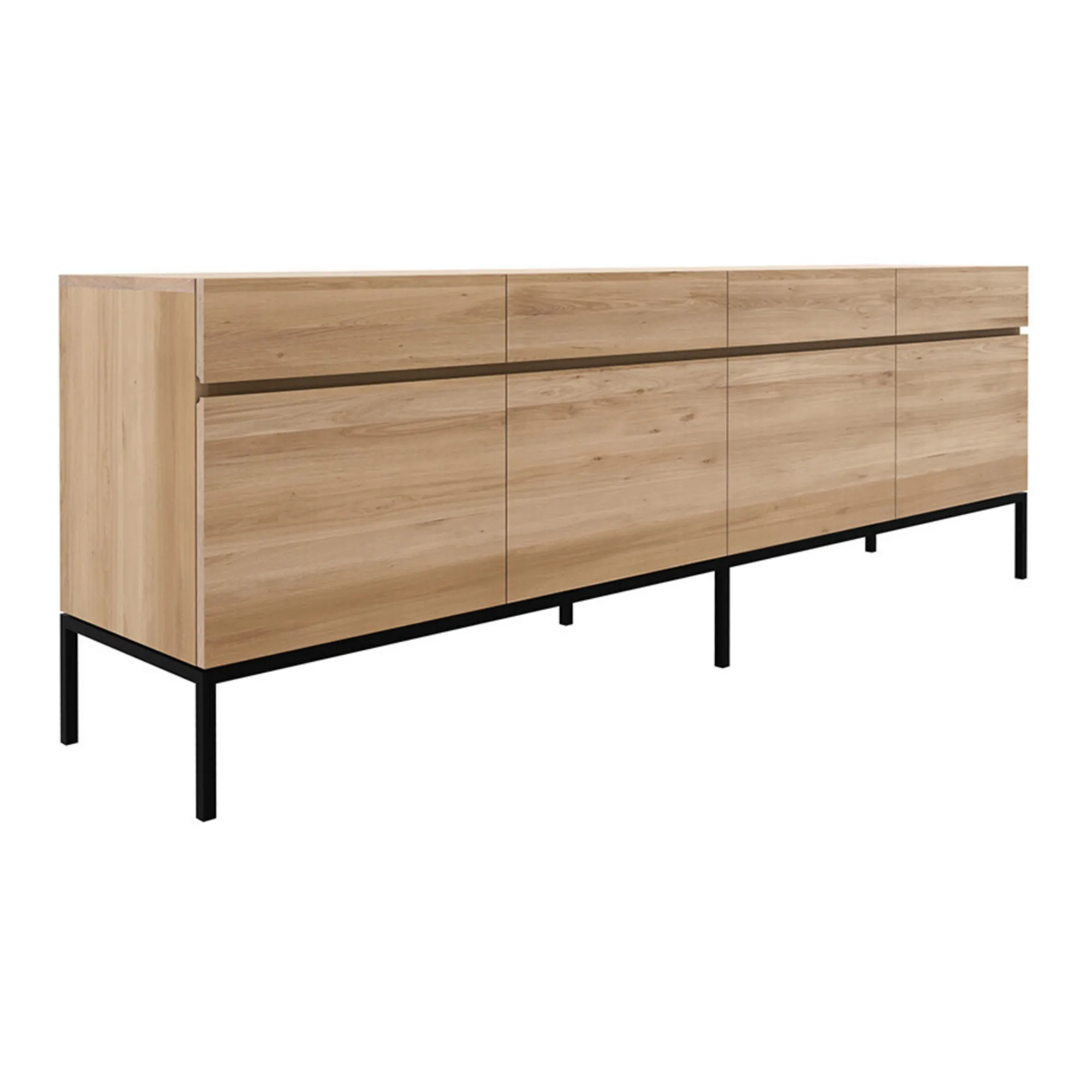 Ligna Sideboard Black Metal Legs
