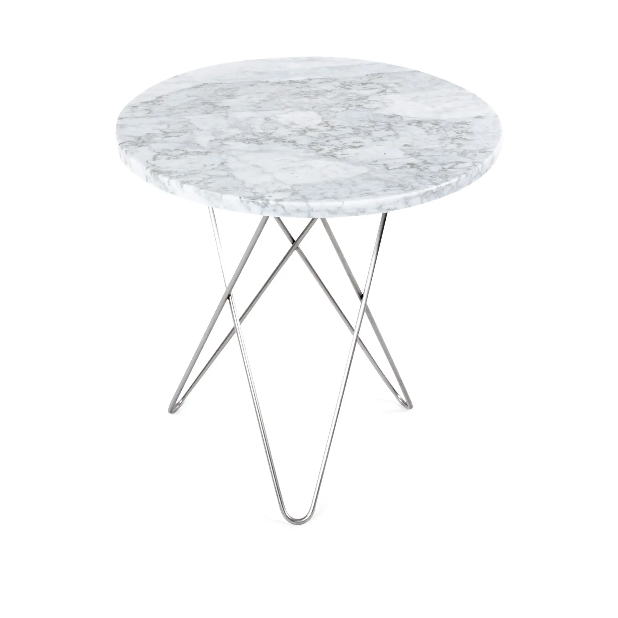 Tall Mini O Table - Marble