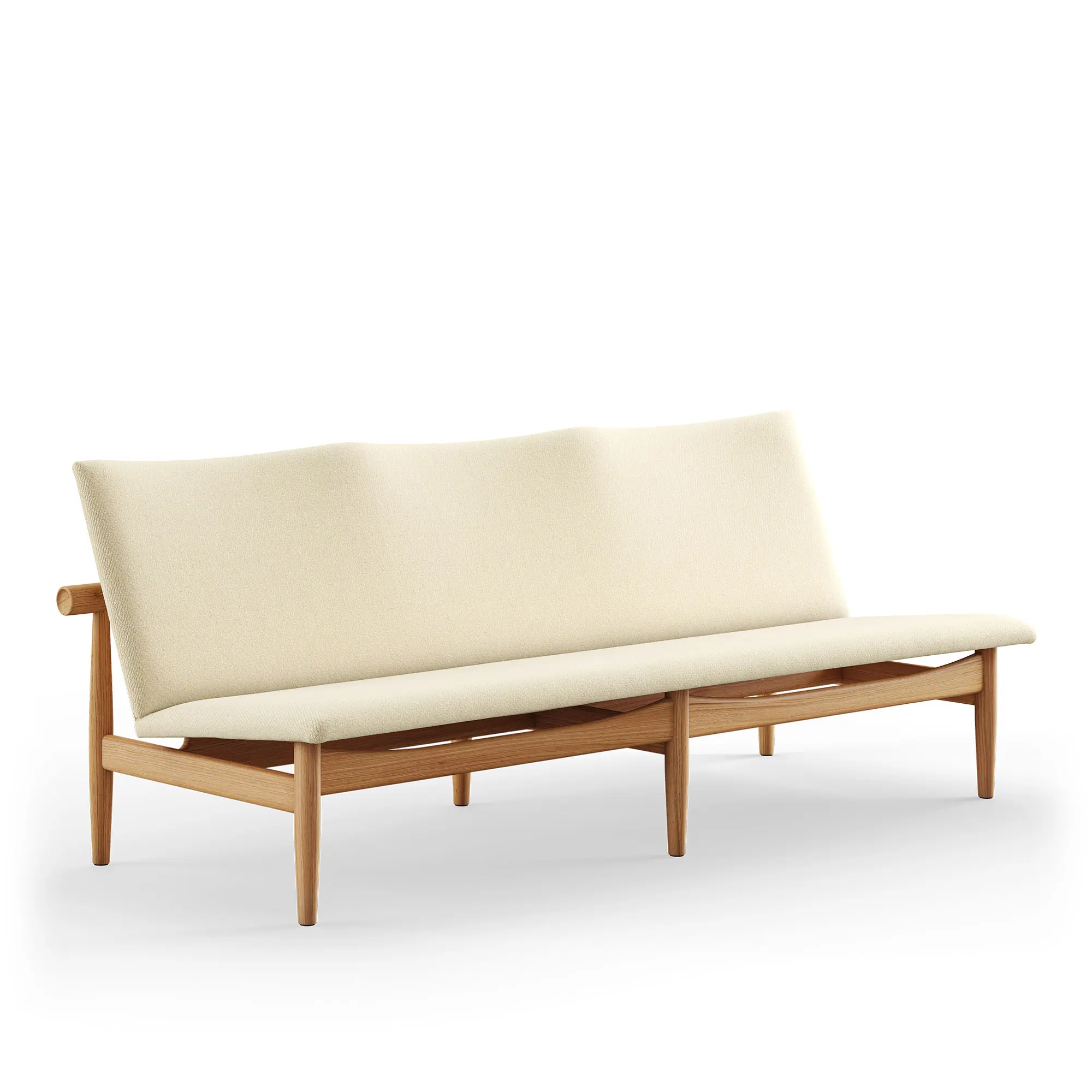 Japan soffa 3 sits Dark oiled oak