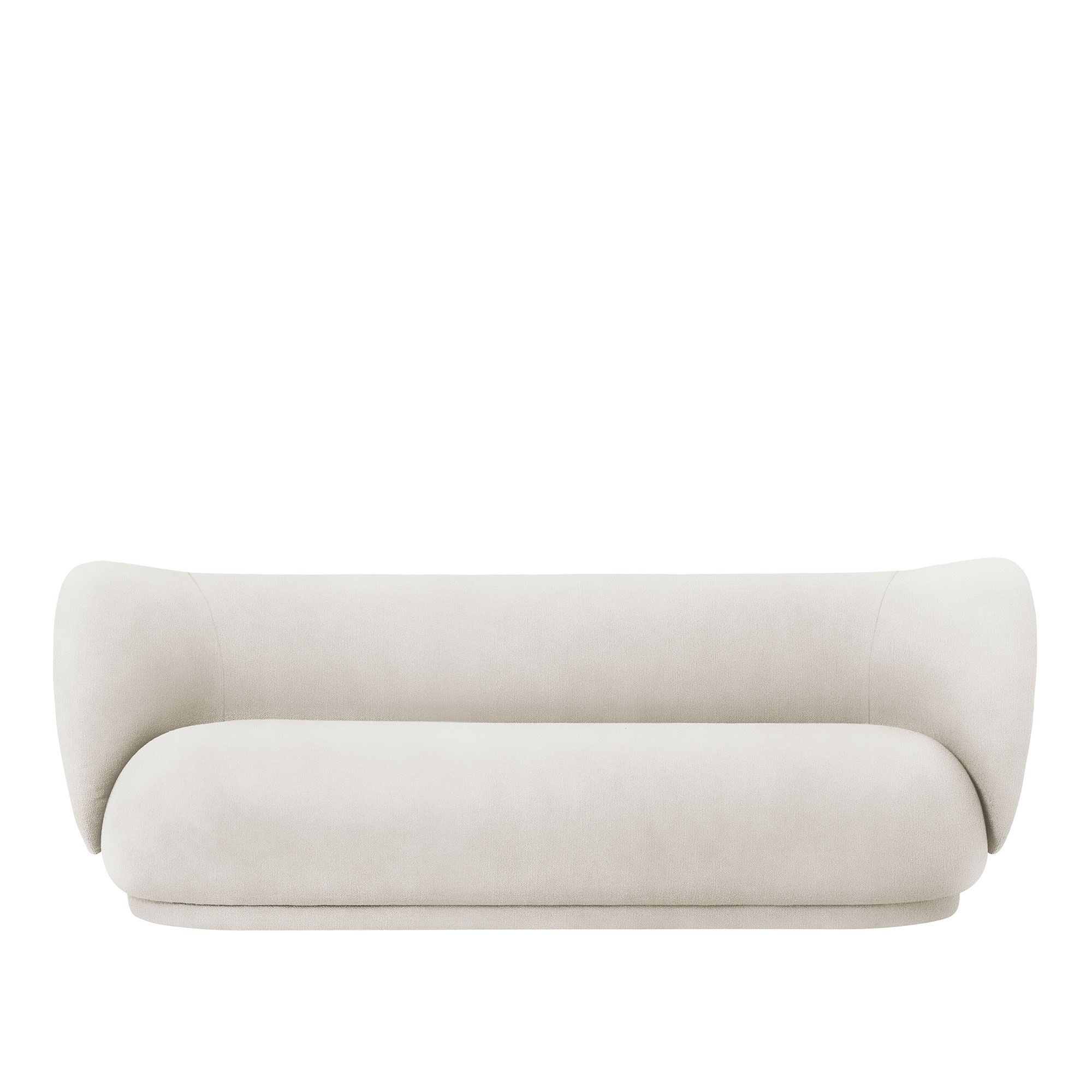 Ferm Living - Rico Sofa 3-Seater Brushed Off White - Soffor