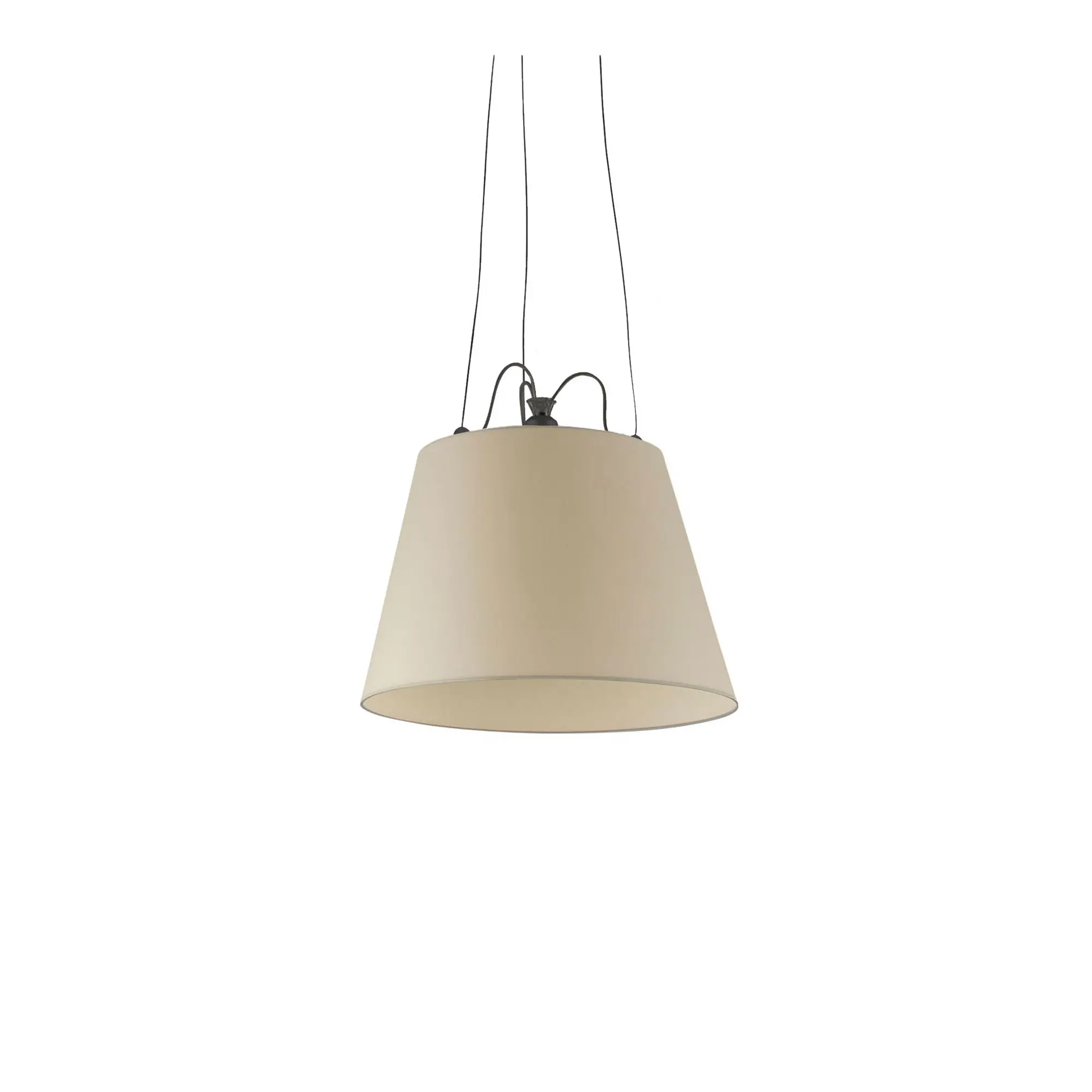 Tolomeo Mega Pendellampa - Svart
