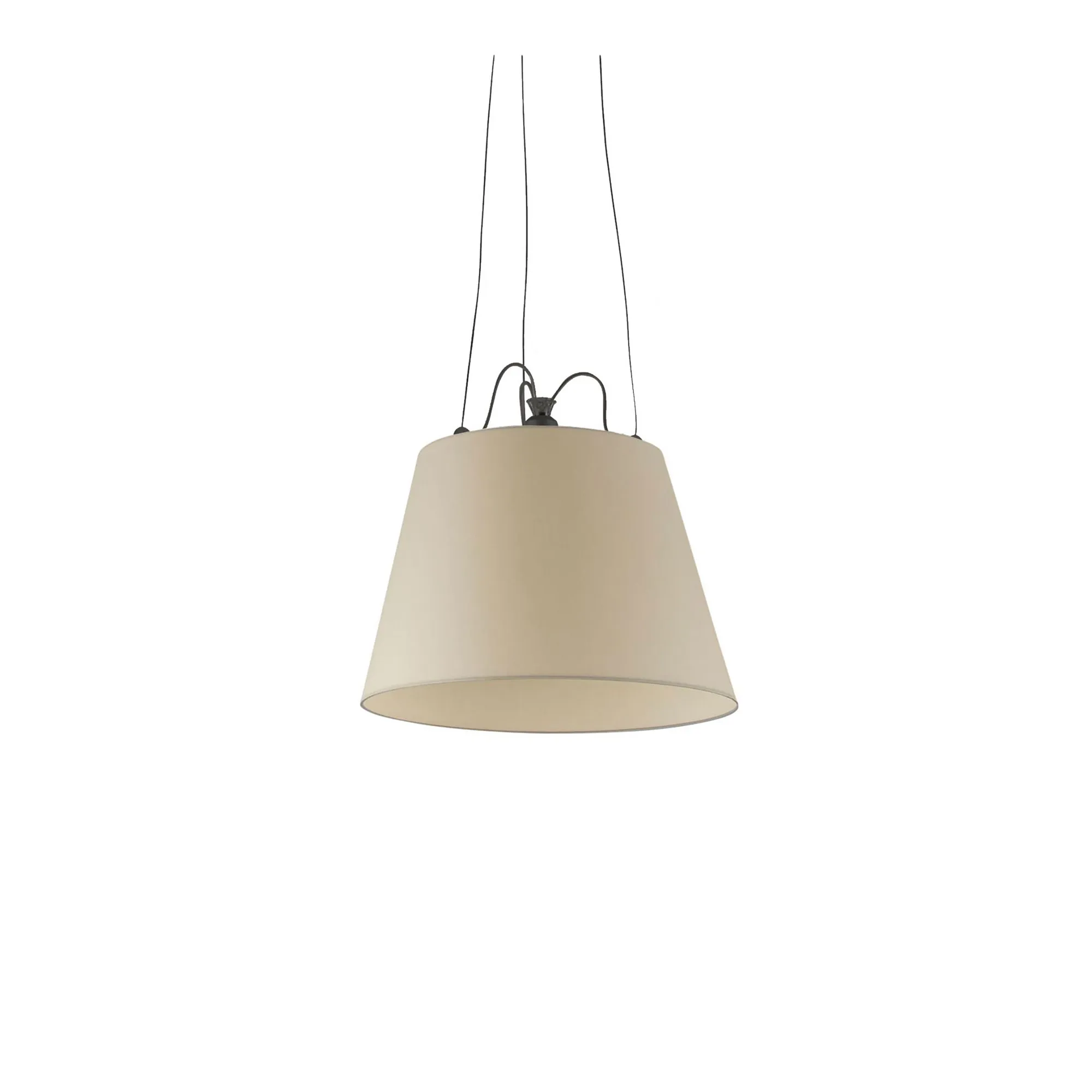 Tolomeo Mega Pendellampa - Svart