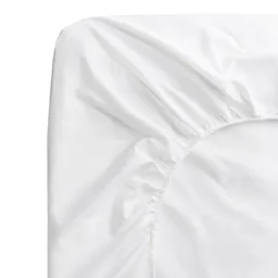 Percale Crisp White dra-på-lakan