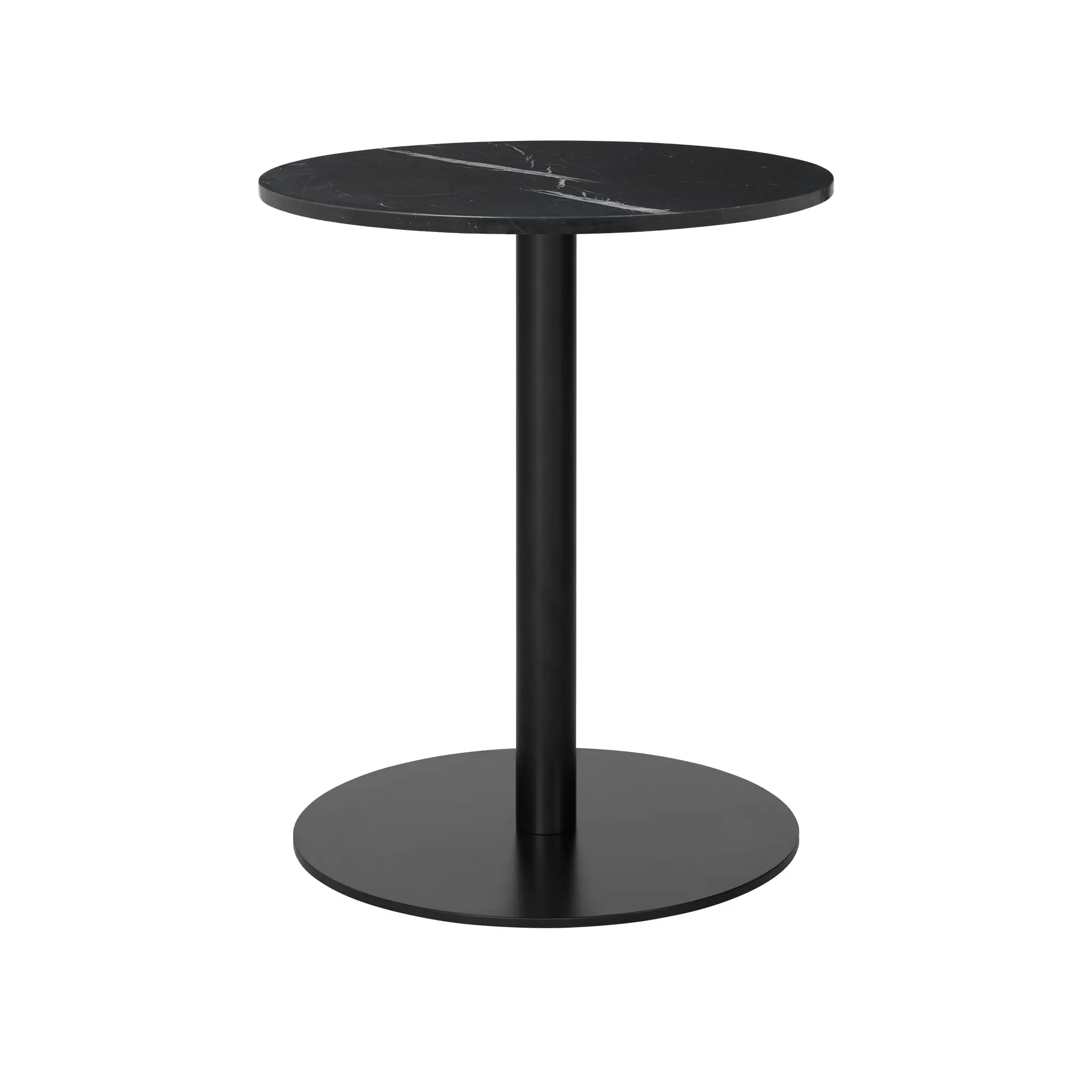 GUBI 1.0 matbord Ø60 cm svart