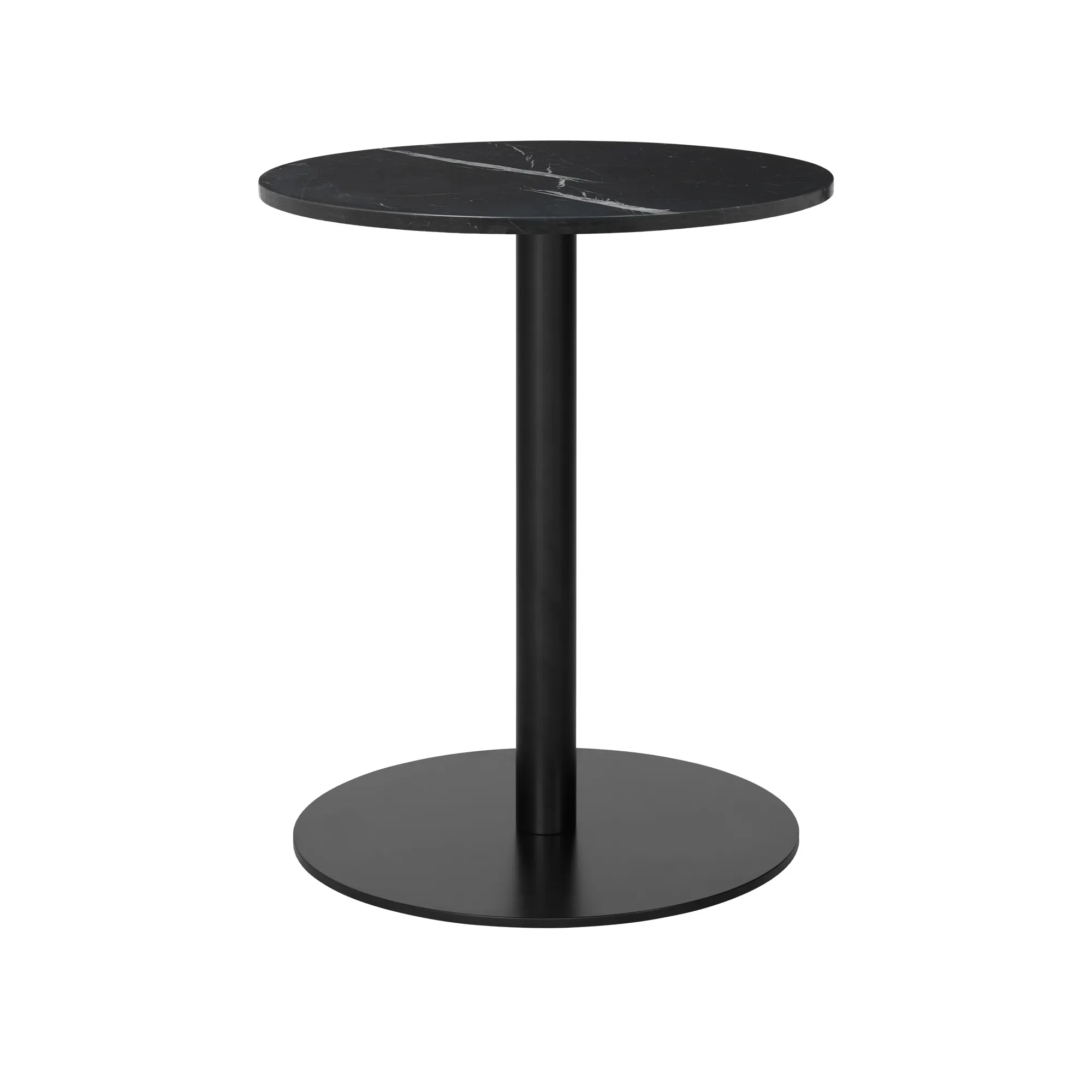 GUBI 1.0 matbord Ø60 cm svart