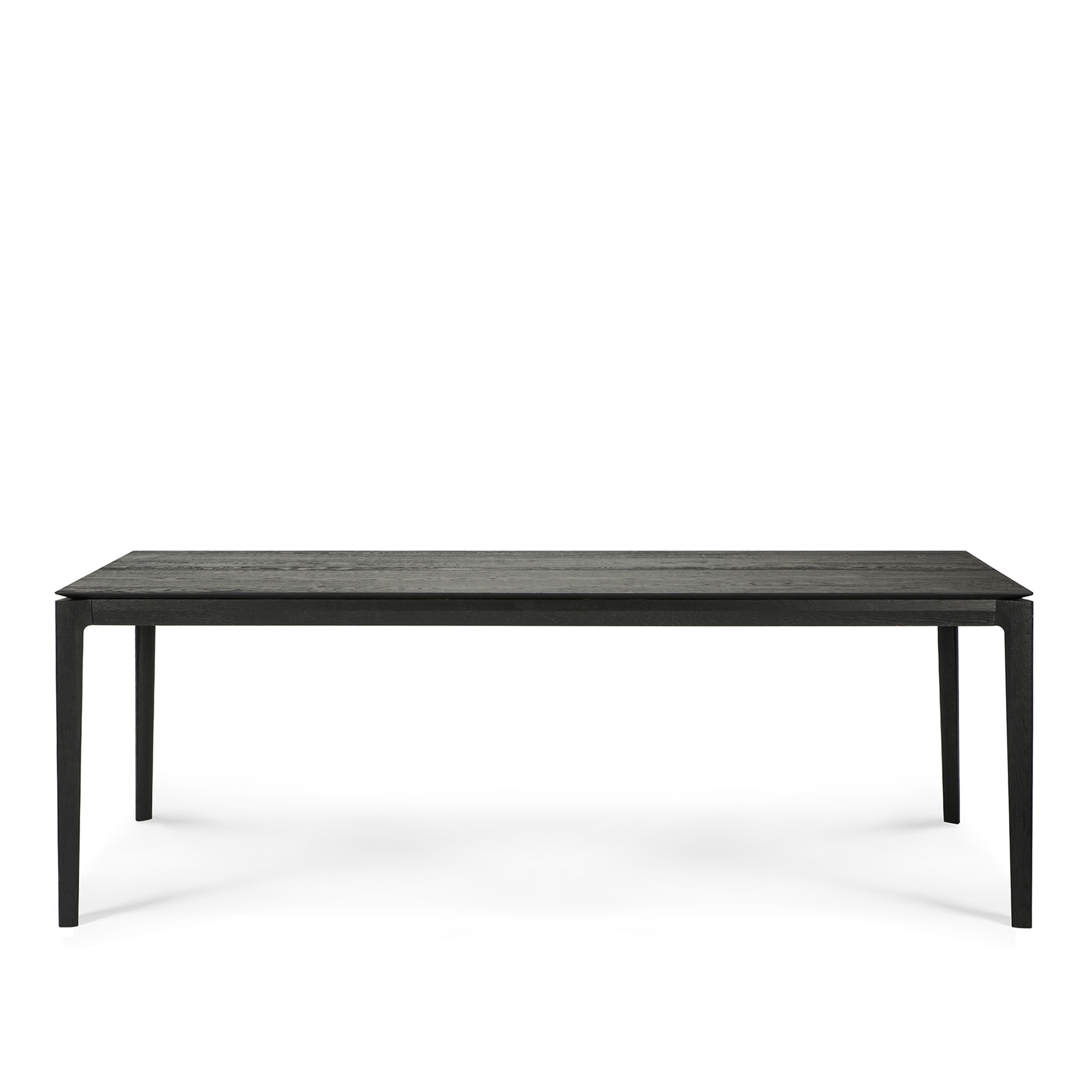Ethnicraft - Bok Dining Table - Black Oak - Rectangular 95 x 200 cm - Matbord - Alain Van Havre - Svart - Trä