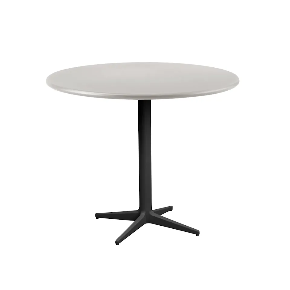 Drop cafébord dia. 80 cm Lava Grey