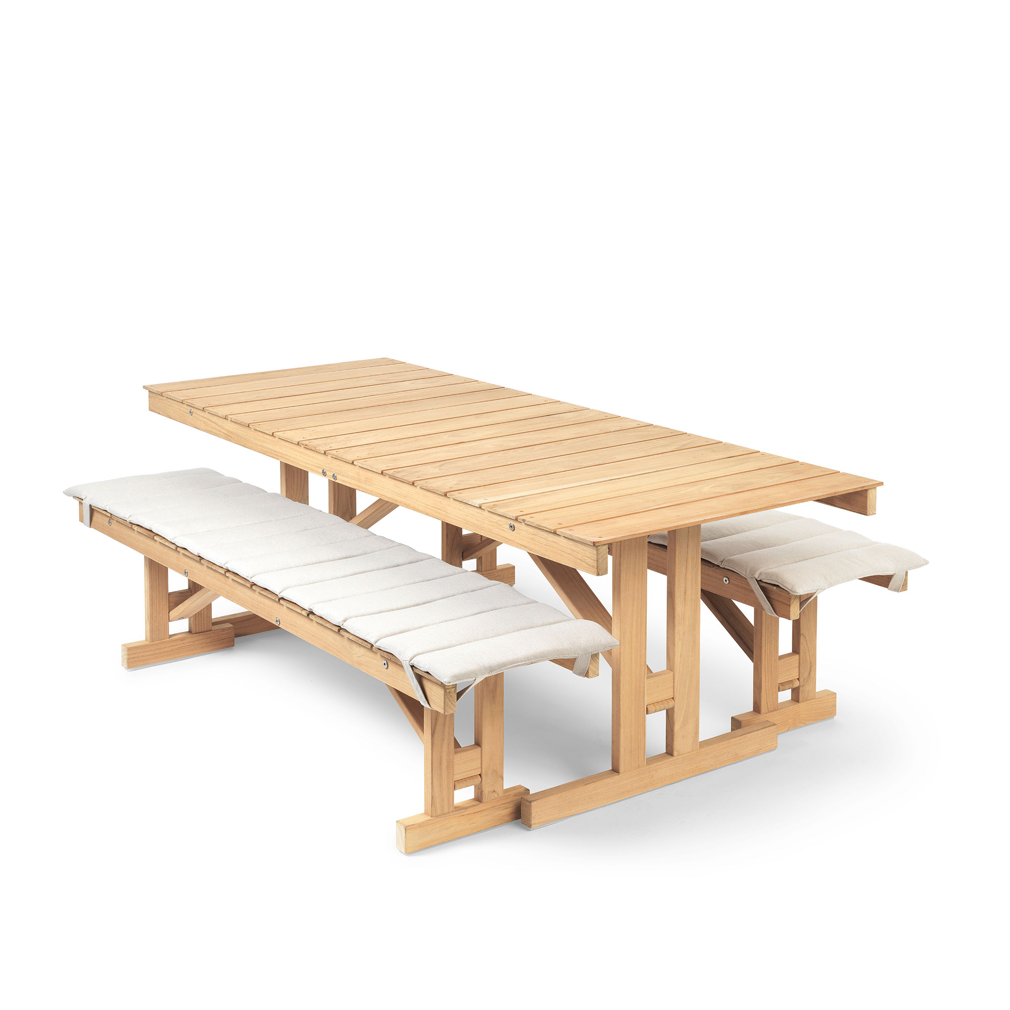 carl hansen - bm1871 & bm1771 & cu bm1871 - matgrupper utomhus - børge mogensen - trä